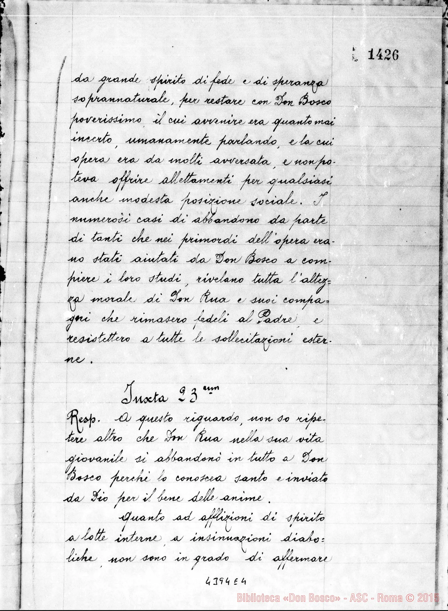 Fotogramma E 4 — Gennaro Andrea, sac. SDB