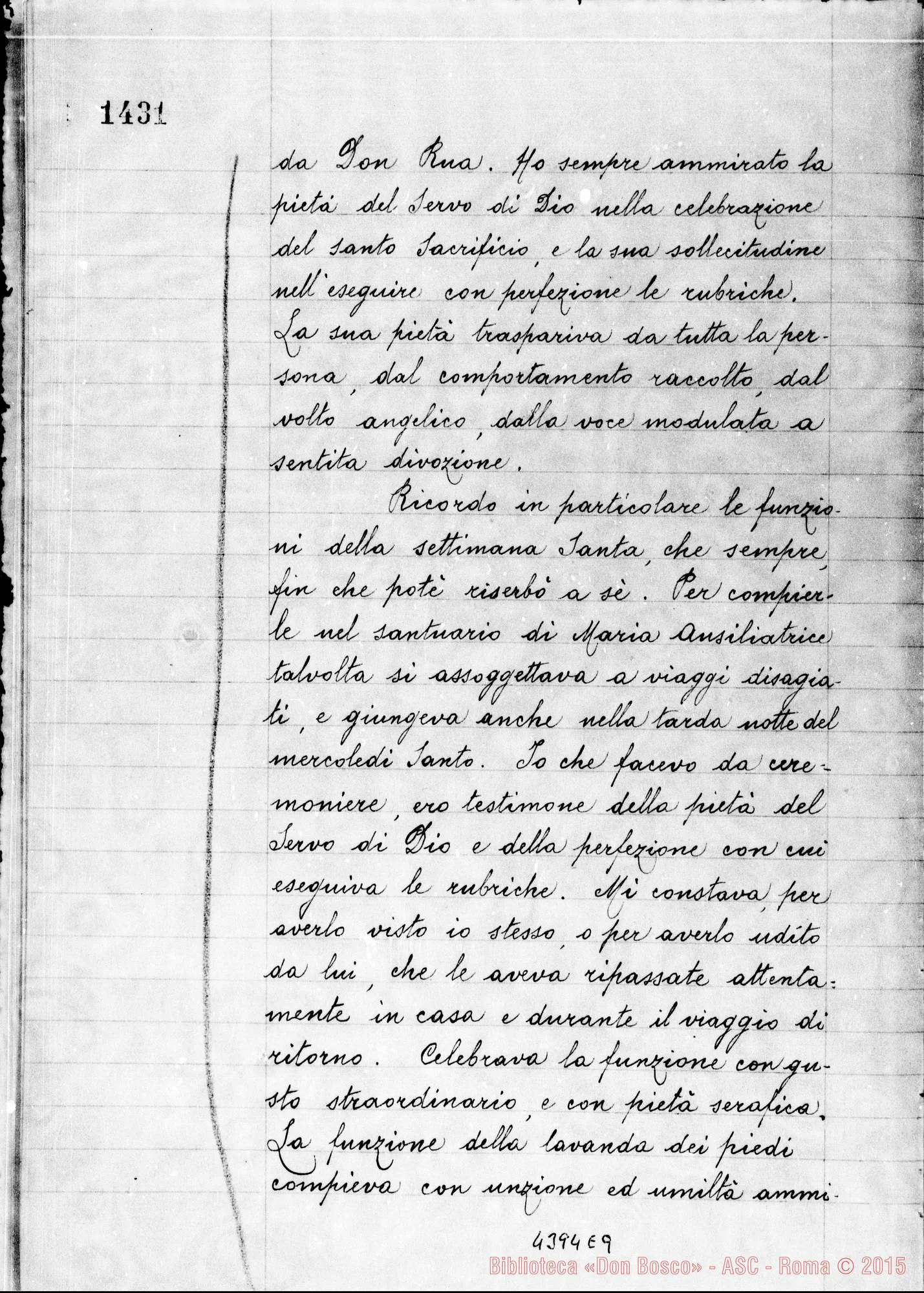 Fotogramma E 9 — Gennaro Andrea, sac. SDB