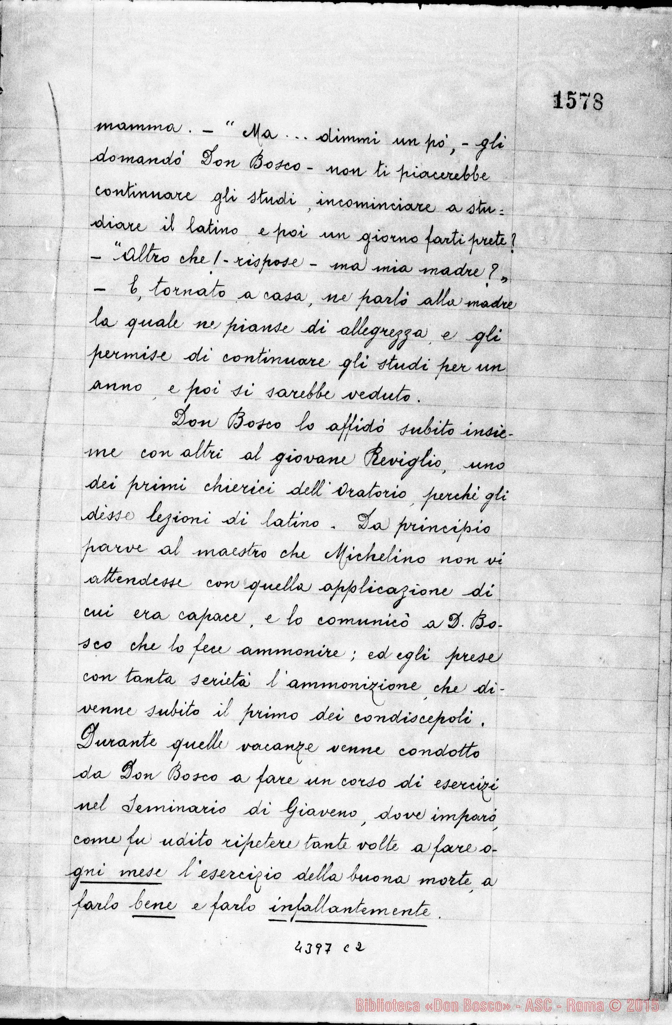 Fotogramma C 2 — Amadei Angelo, sac. SDB