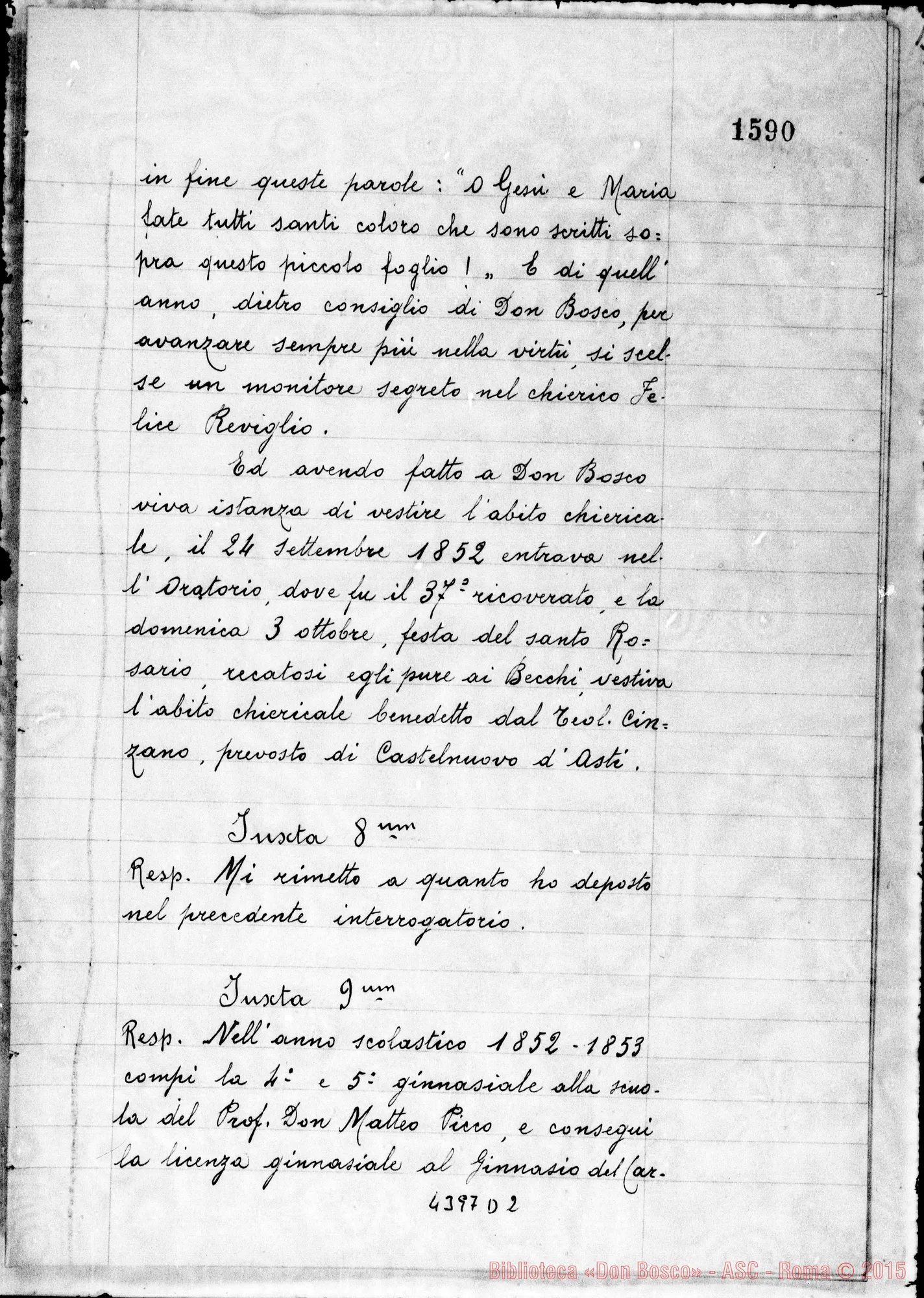Fotogramma D 2 — Amadei Angelo, sac. SDB