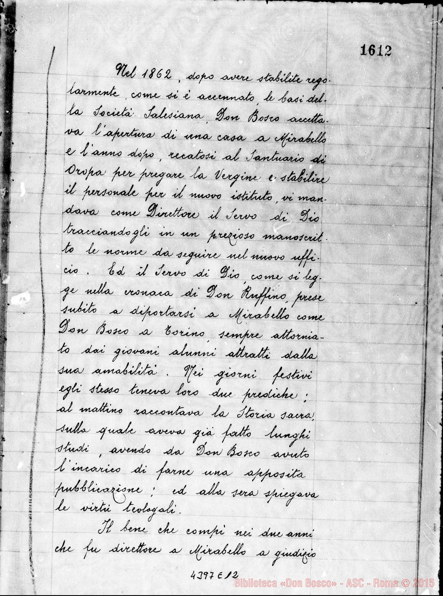 Fotogramma E 12 — Amadei Angelo, sac. SDB