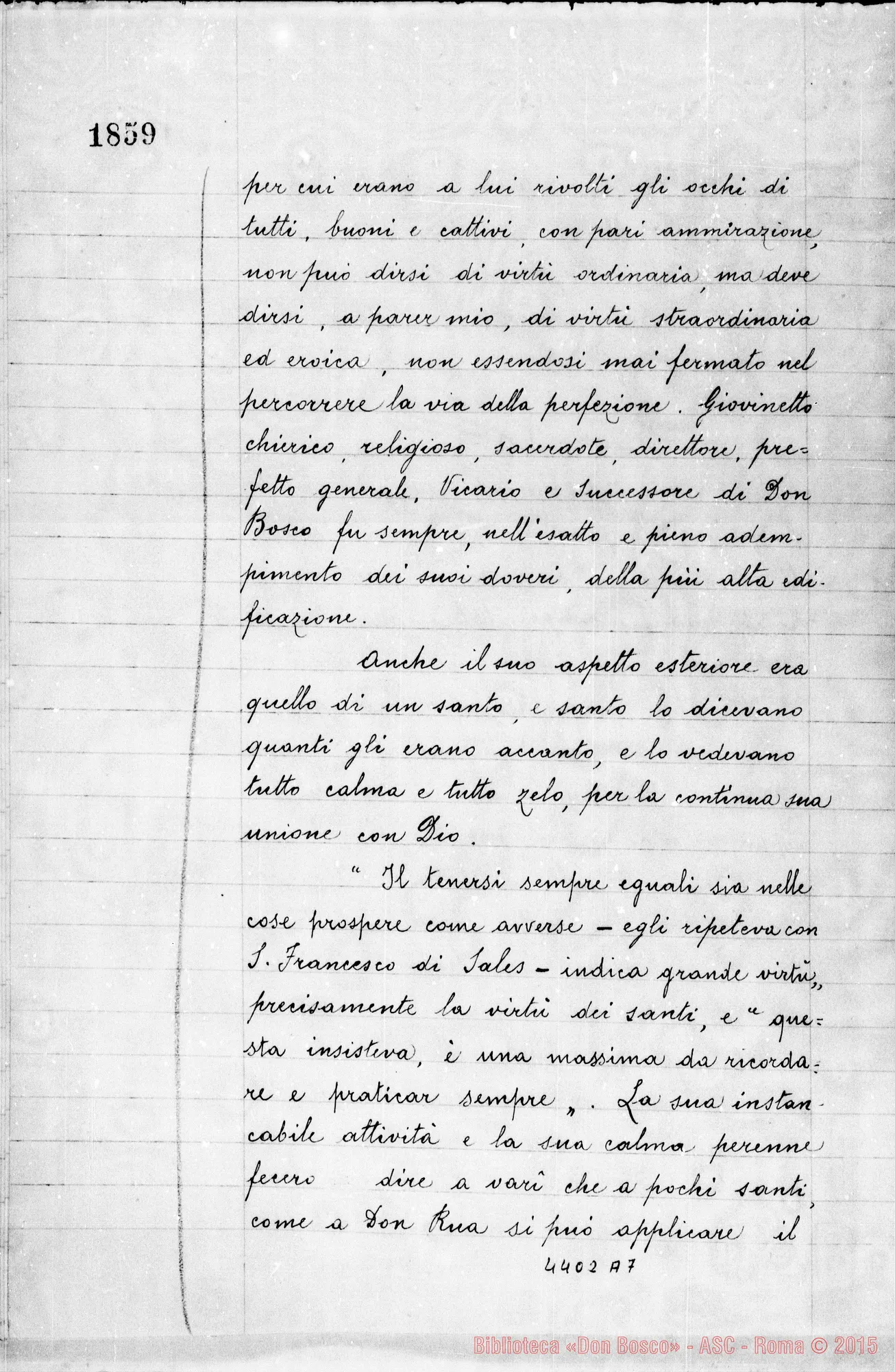 Fotogramma A 7 — Amadei Angelo, sac. SDB