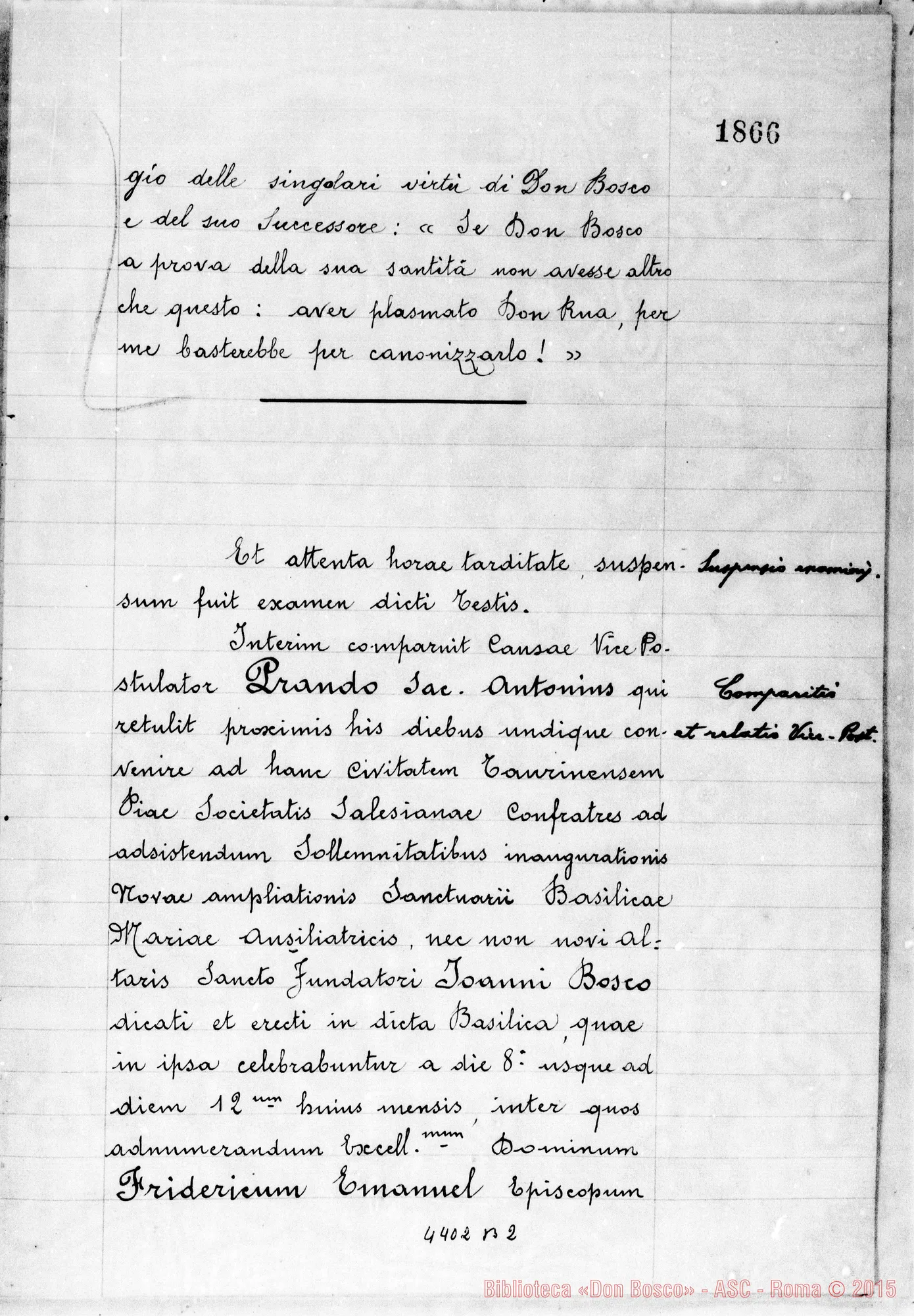 Fotogramma B 2 — Amadei Angelo, sac. SDB