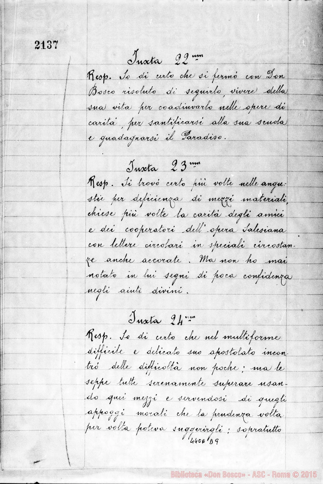 Fotogramma D 9 — Zolin Giovanni, sac. SDB