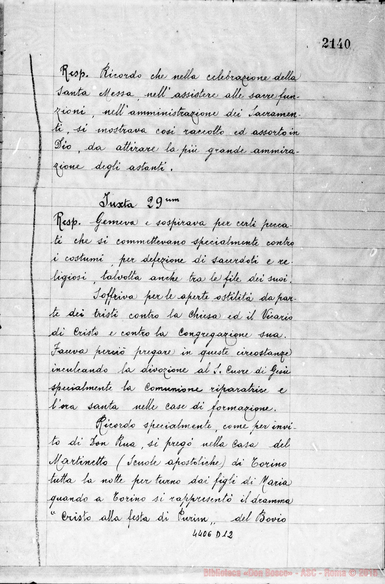 Fotogramma D 12 — Zolin Giovanni, sac. SDB