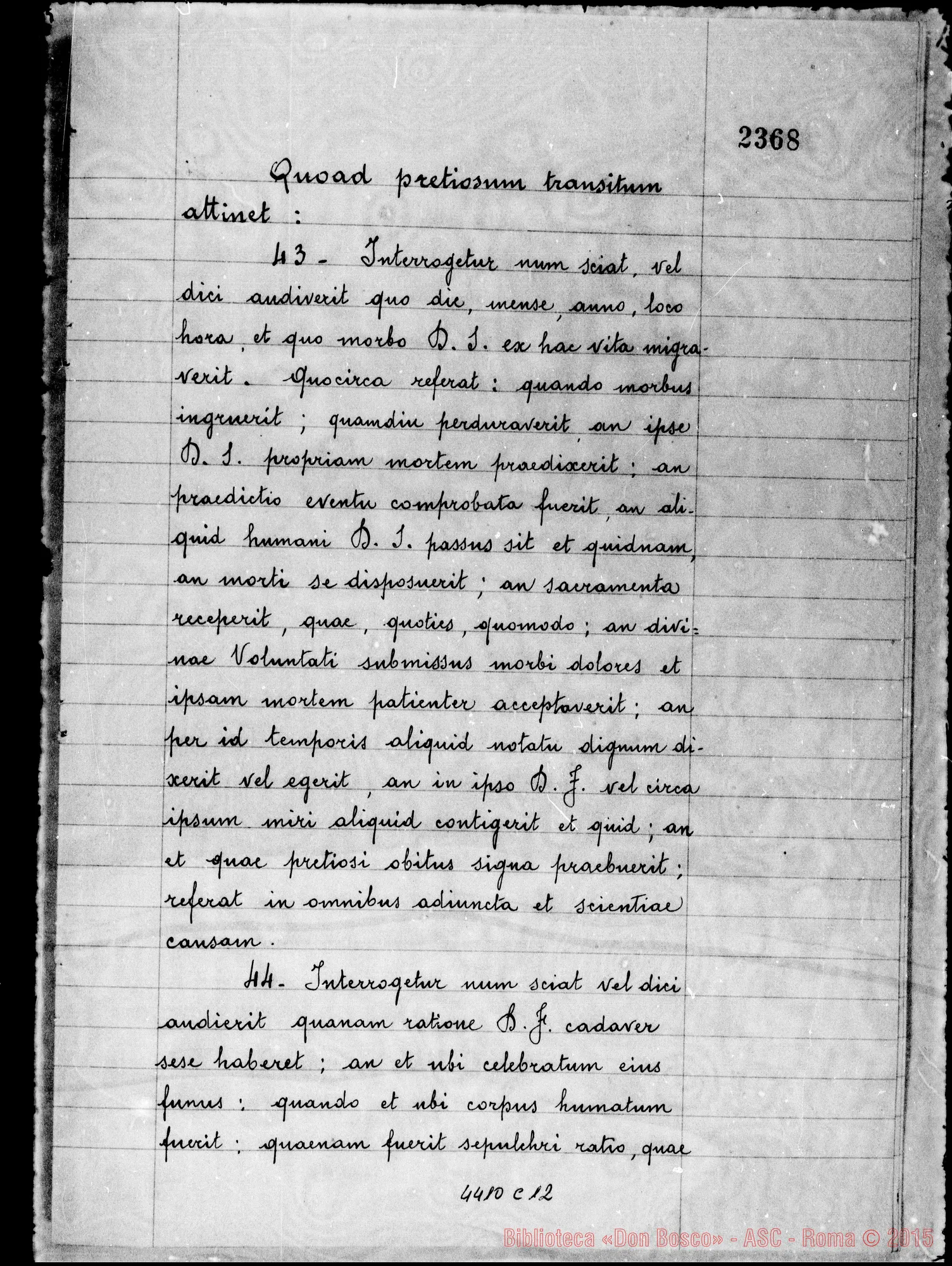 Fotogramma C 12