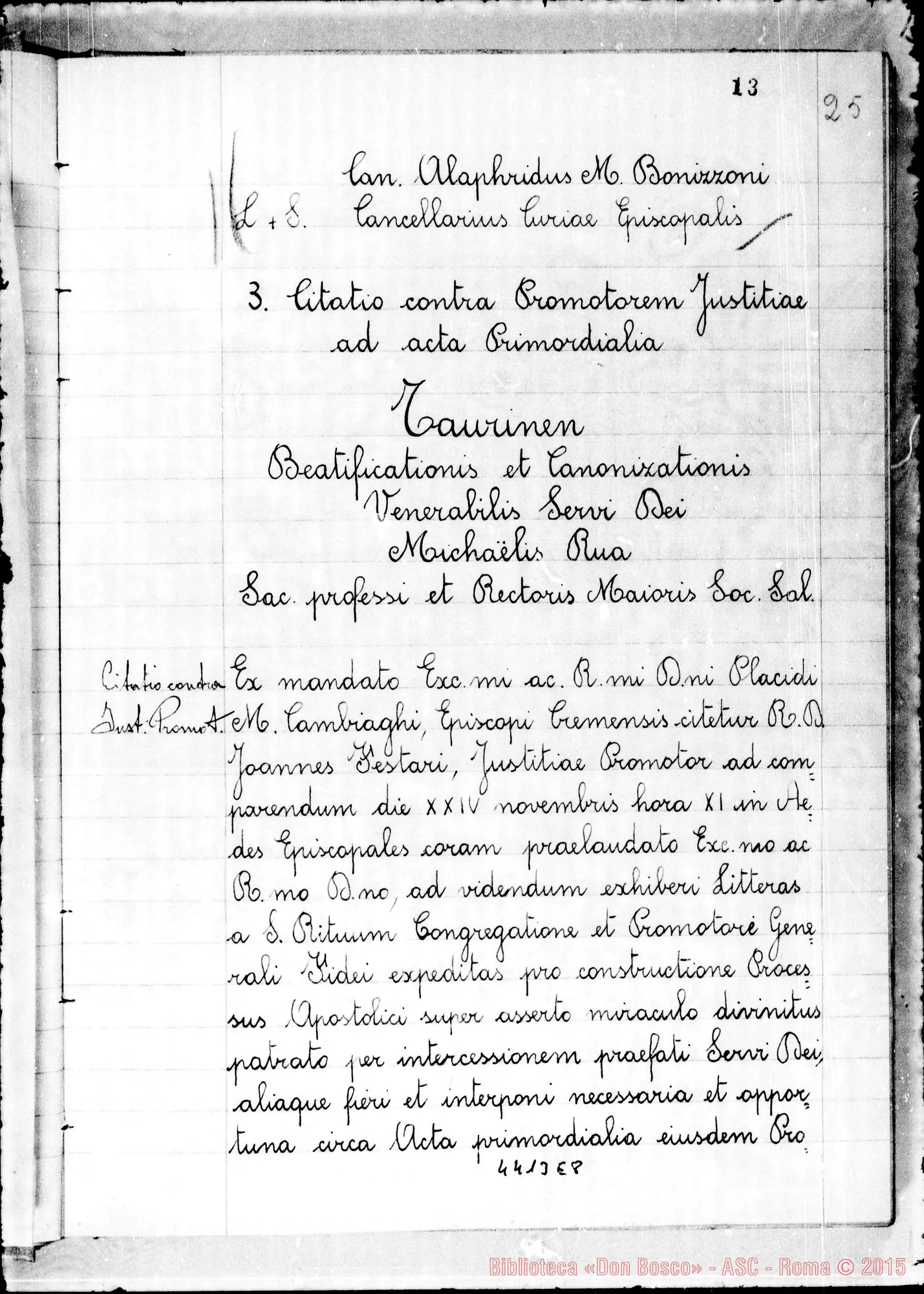Fotogramma E 8 — In Curia Cremensi super miraculo (1956)