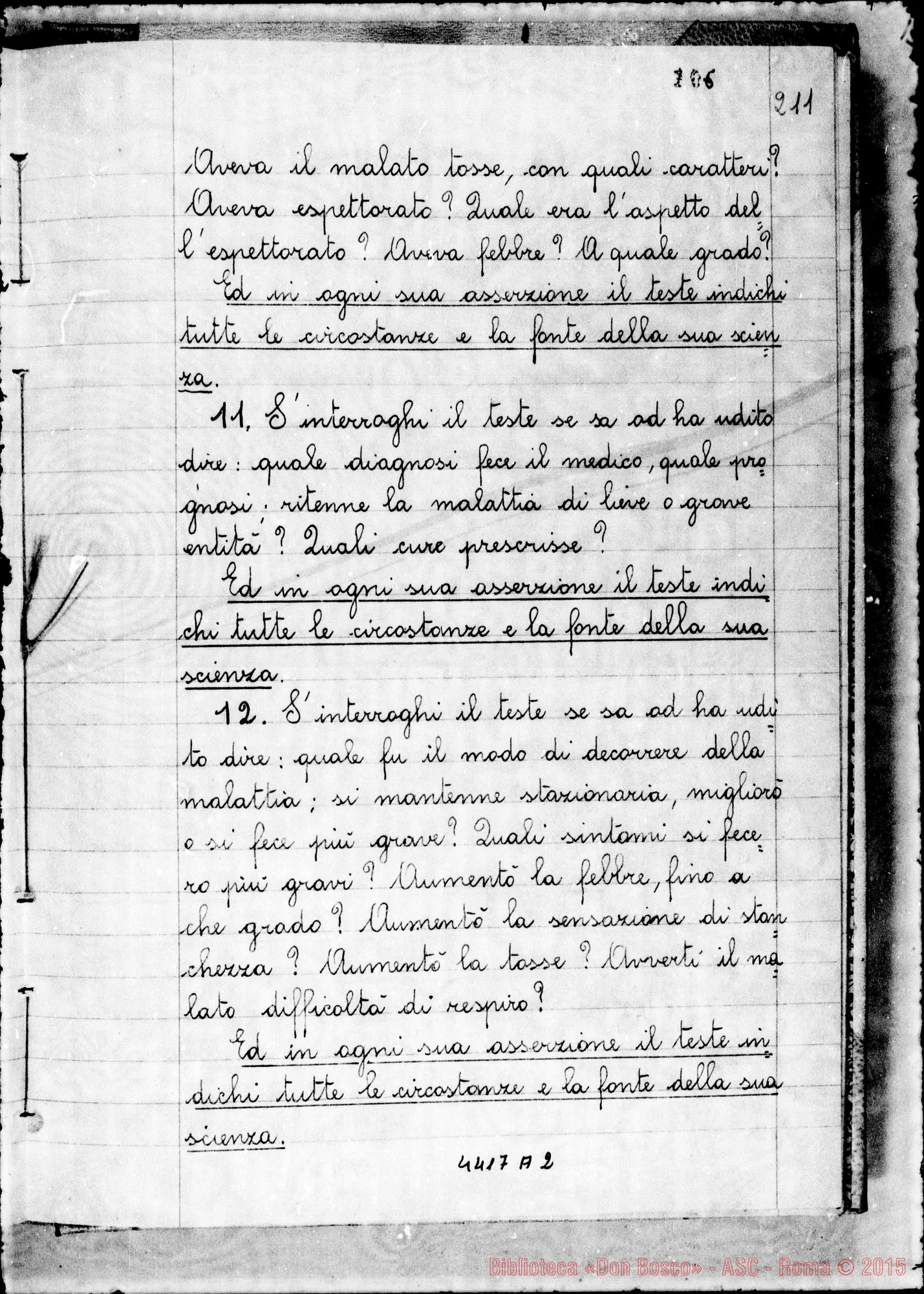 Fotogramma A 2 — In Curia Cremensi super miraculo (1956)