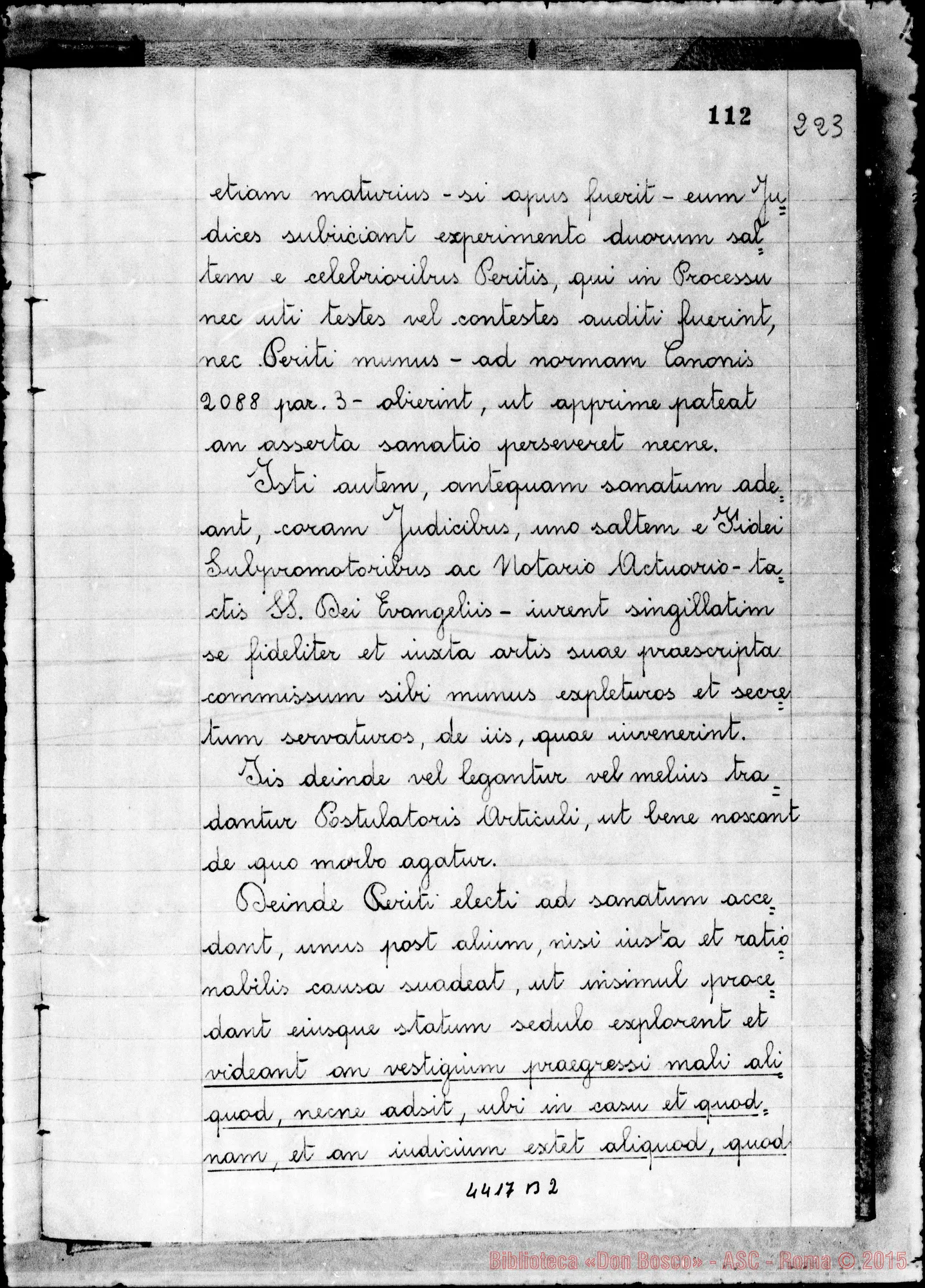Fotogramma B 2 — In Curia Cremensi super miraculo (1956)