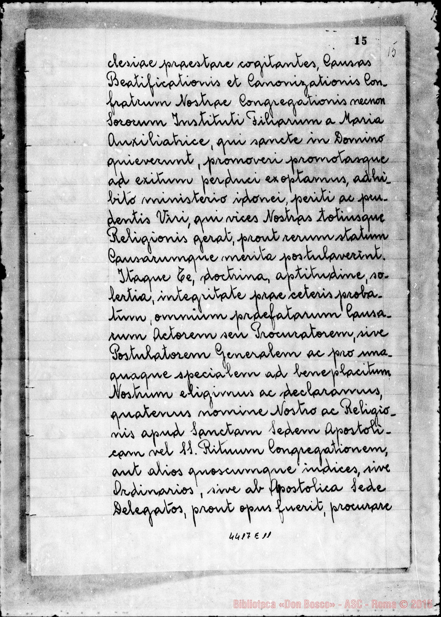 Fotogramma E 11 — In Curiis Ferrariensis E Taurinensis super miraculo (1957)