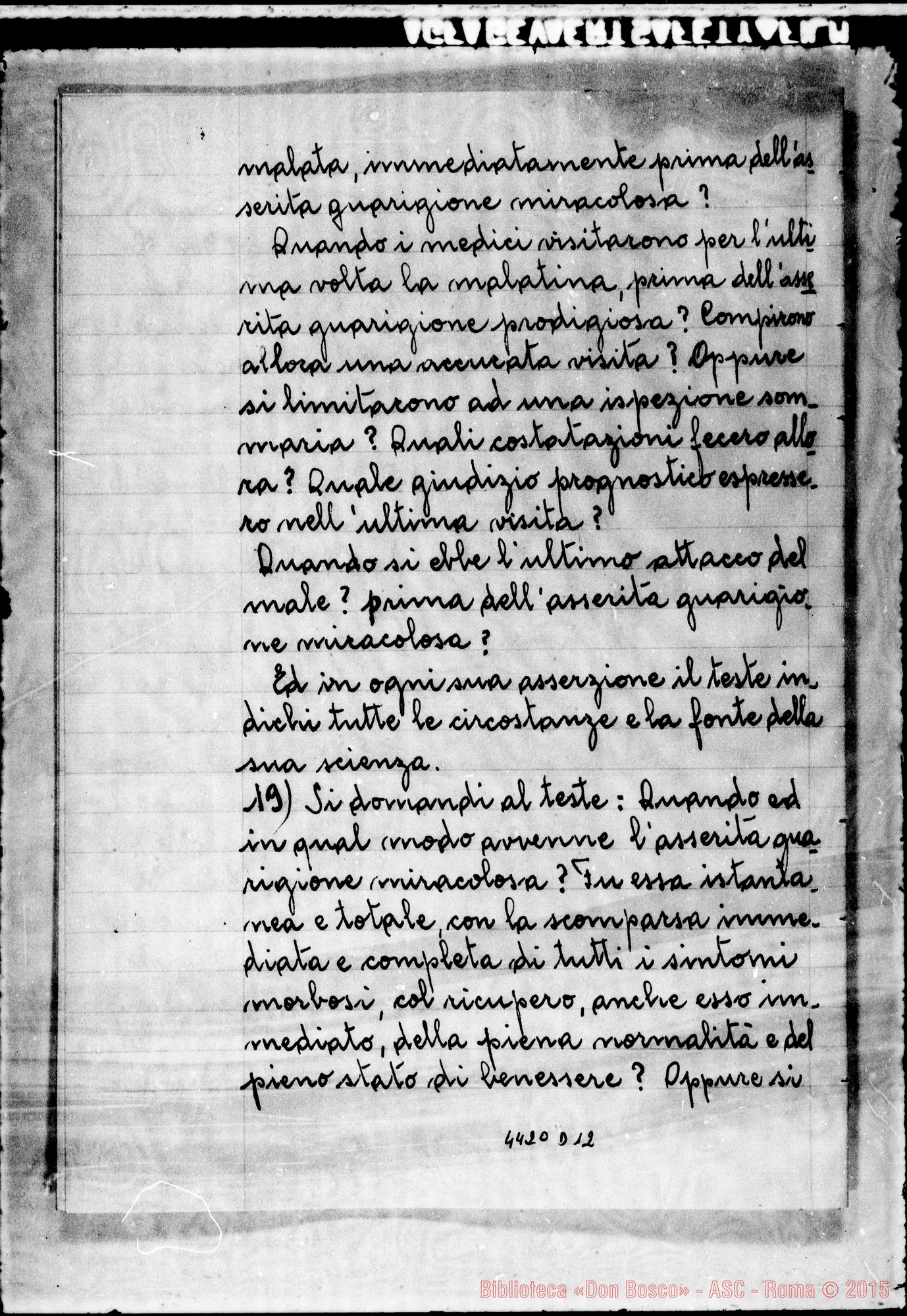 Fotogramma D 12