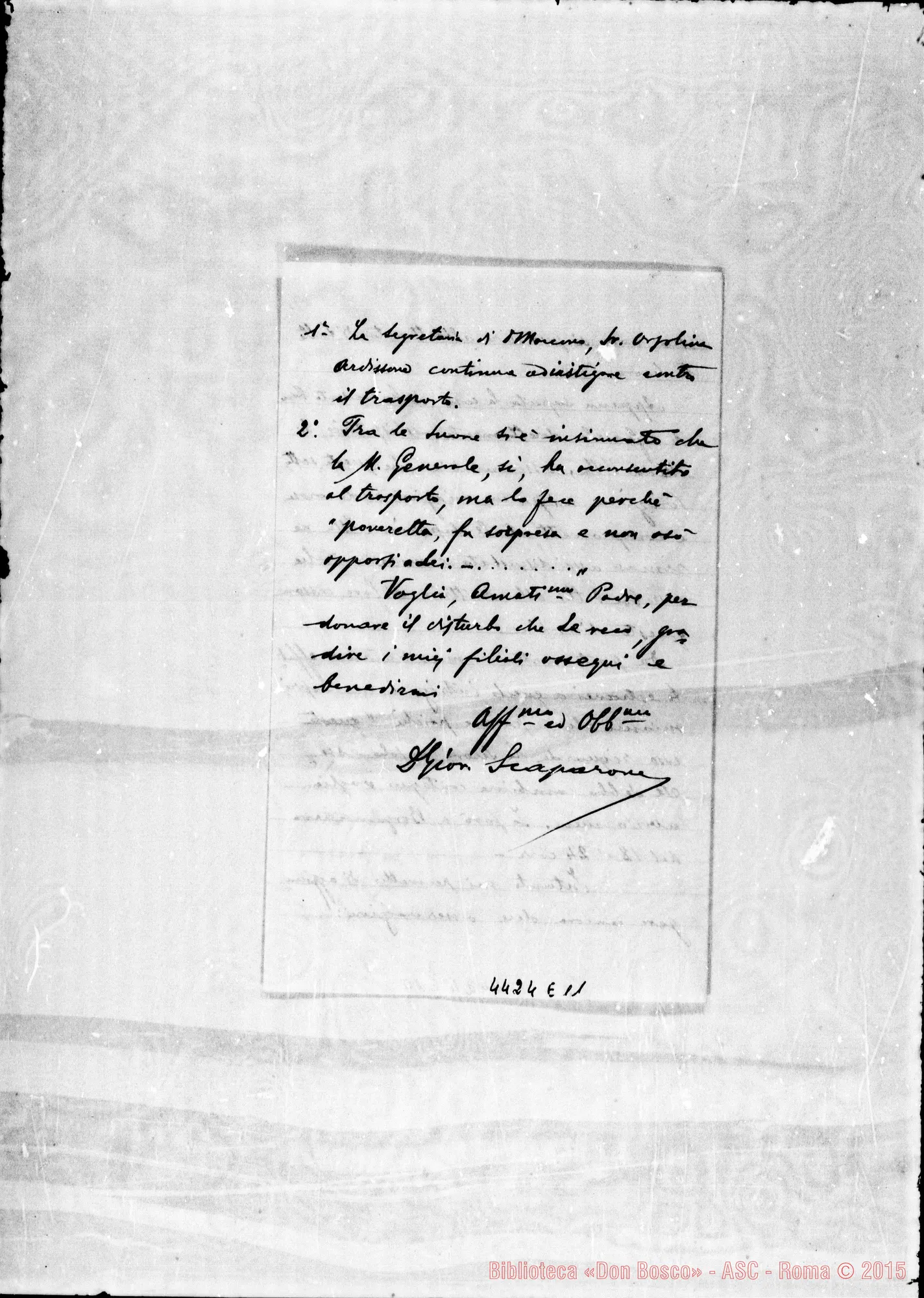 Fotogramma E 11 — Don Giovanni Scaparone-Don Ricaldone. Nizza Monferrato, 17-07-1937