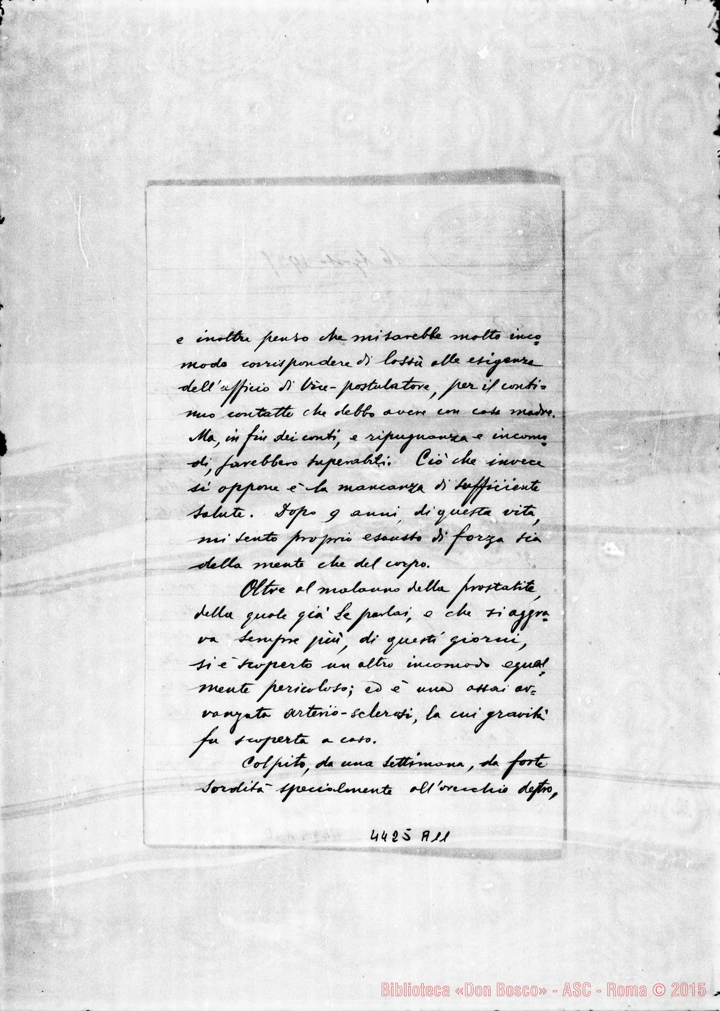 Fotogramma A 11 — Don Giovanni Scaparone-Don Ricaldone. Nizza Monferrato, 16-08-1937