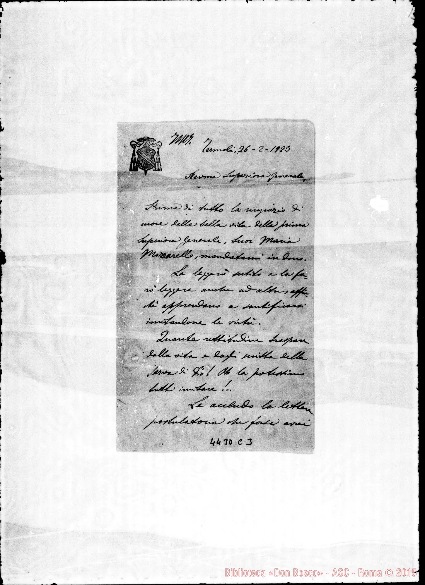 Fotogramma C 3 — Caliandro Rocco, vesc. di Termoli