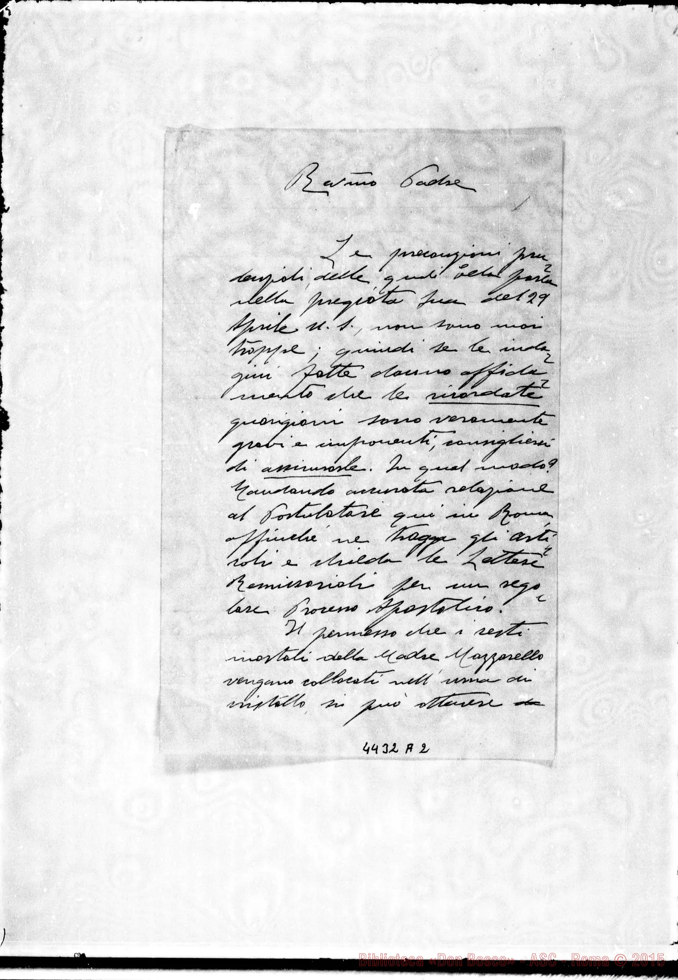 Fotogramma A 2 — Mons. Natucci-Don Maccono. Roma, 6-05-1931