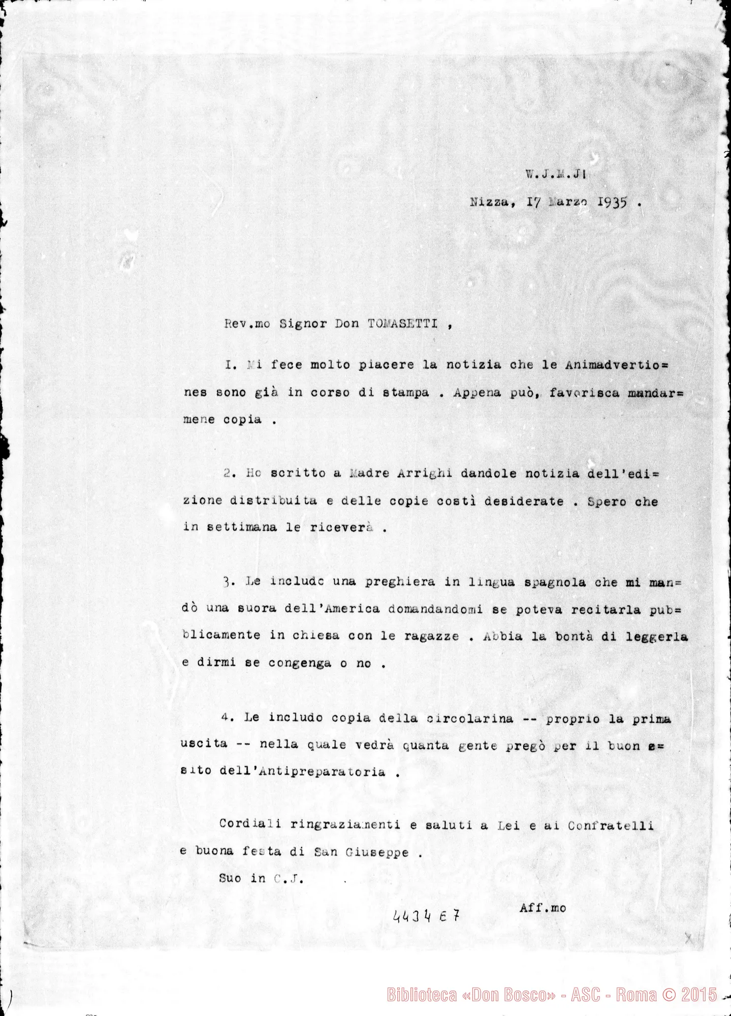 Fotogramma E 7 — Don Maccono-Don Tomasetti. Nizza Monf., 17-03-1935