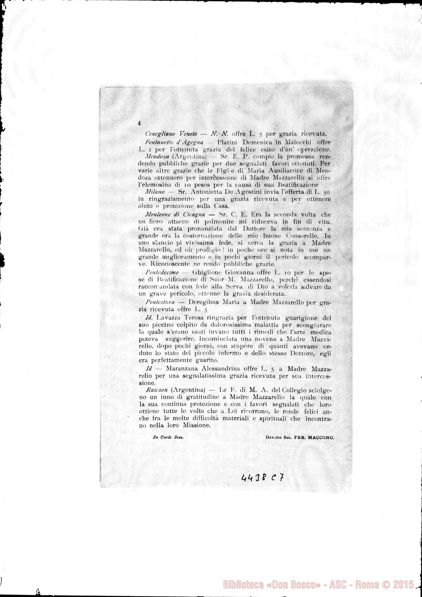Fotogramma C 7