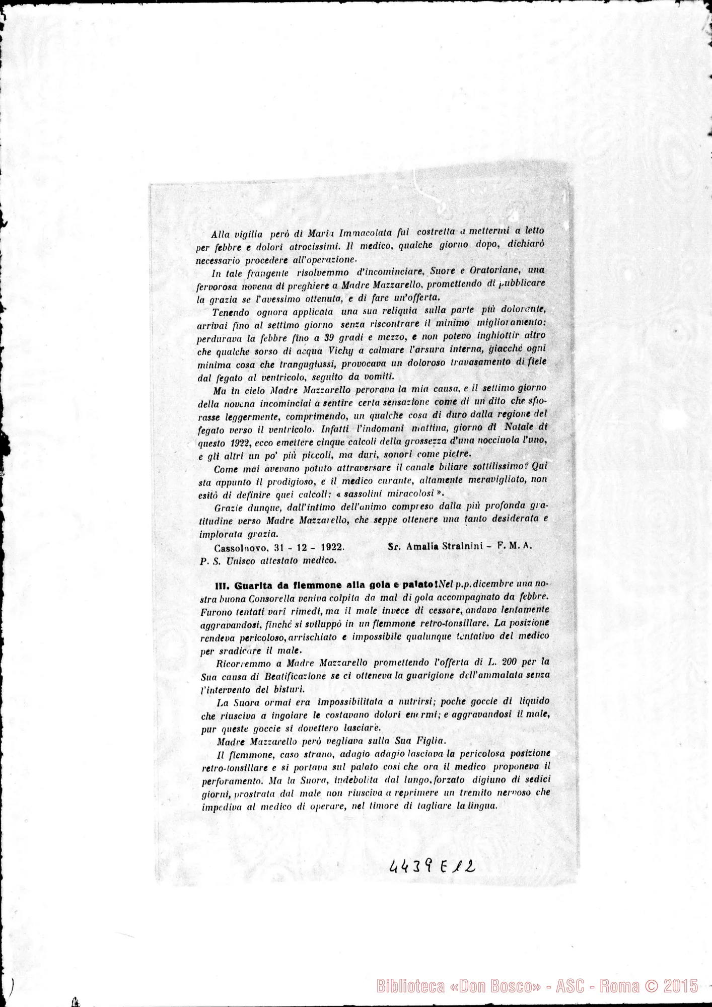 Fotogramma E 12