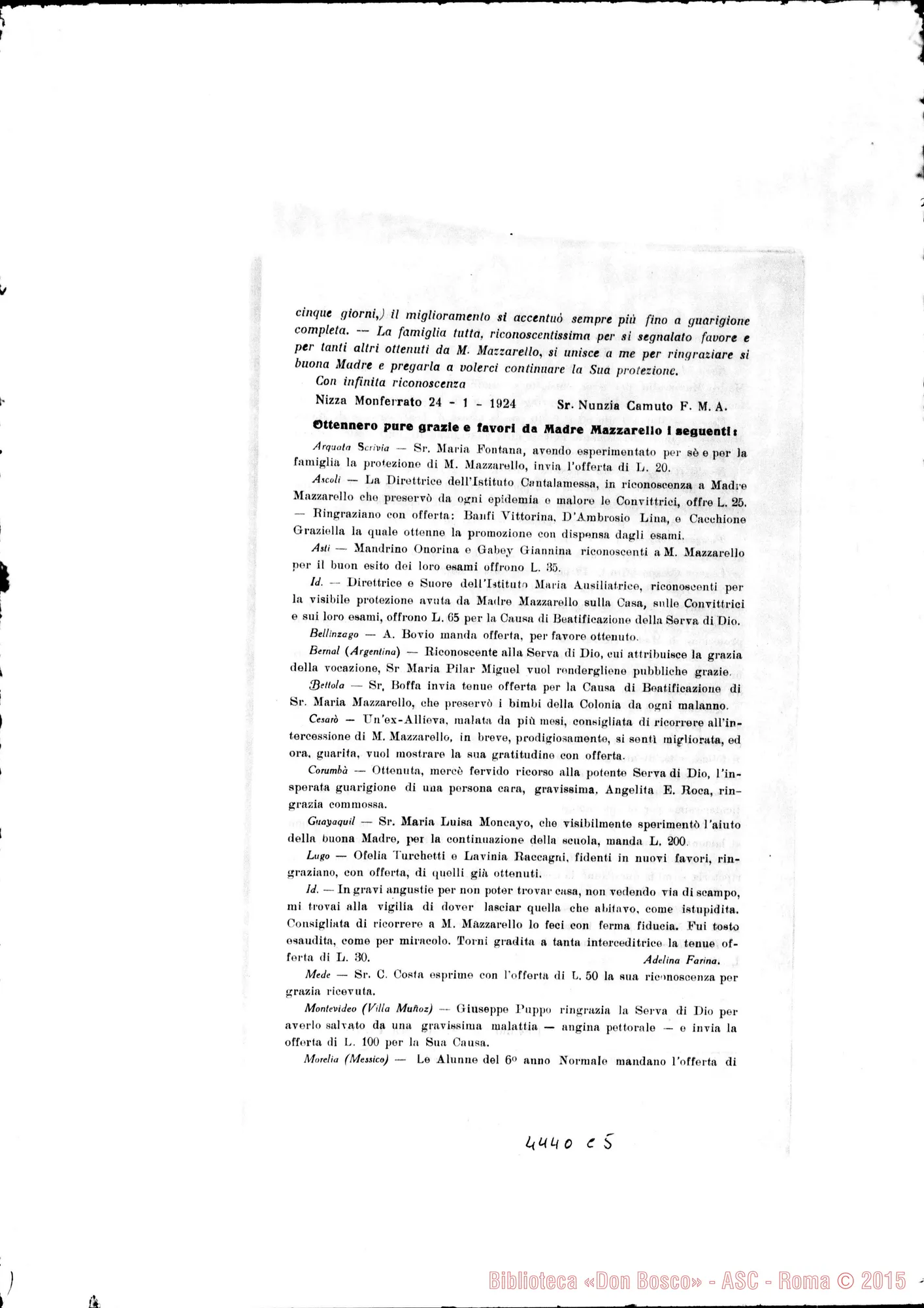 Fotogramma C 5