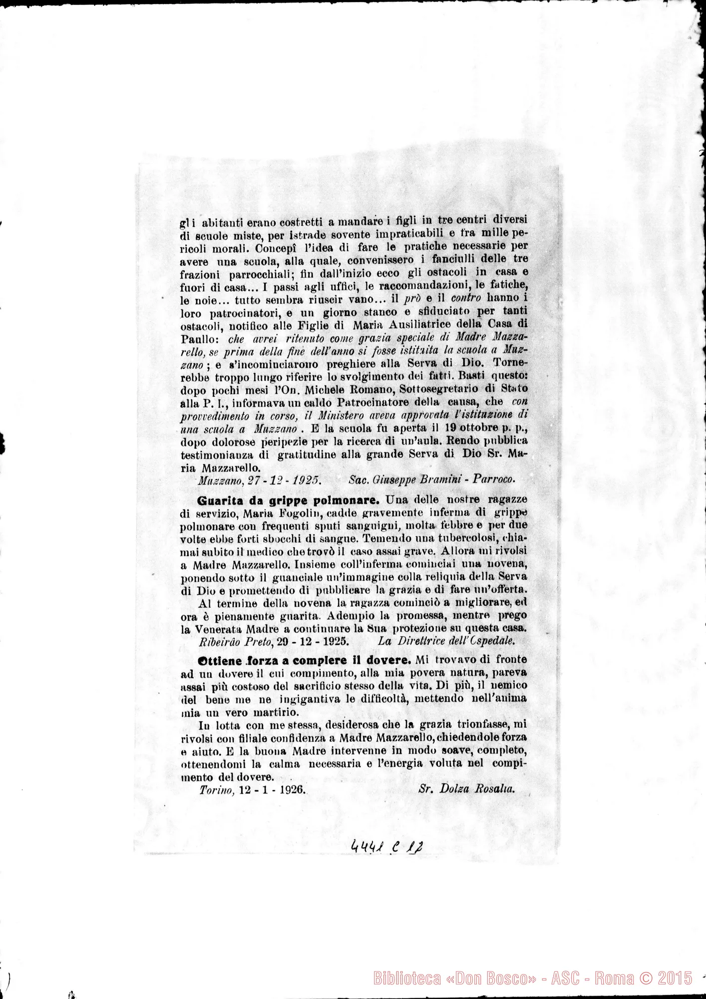 Fotogramma C 12