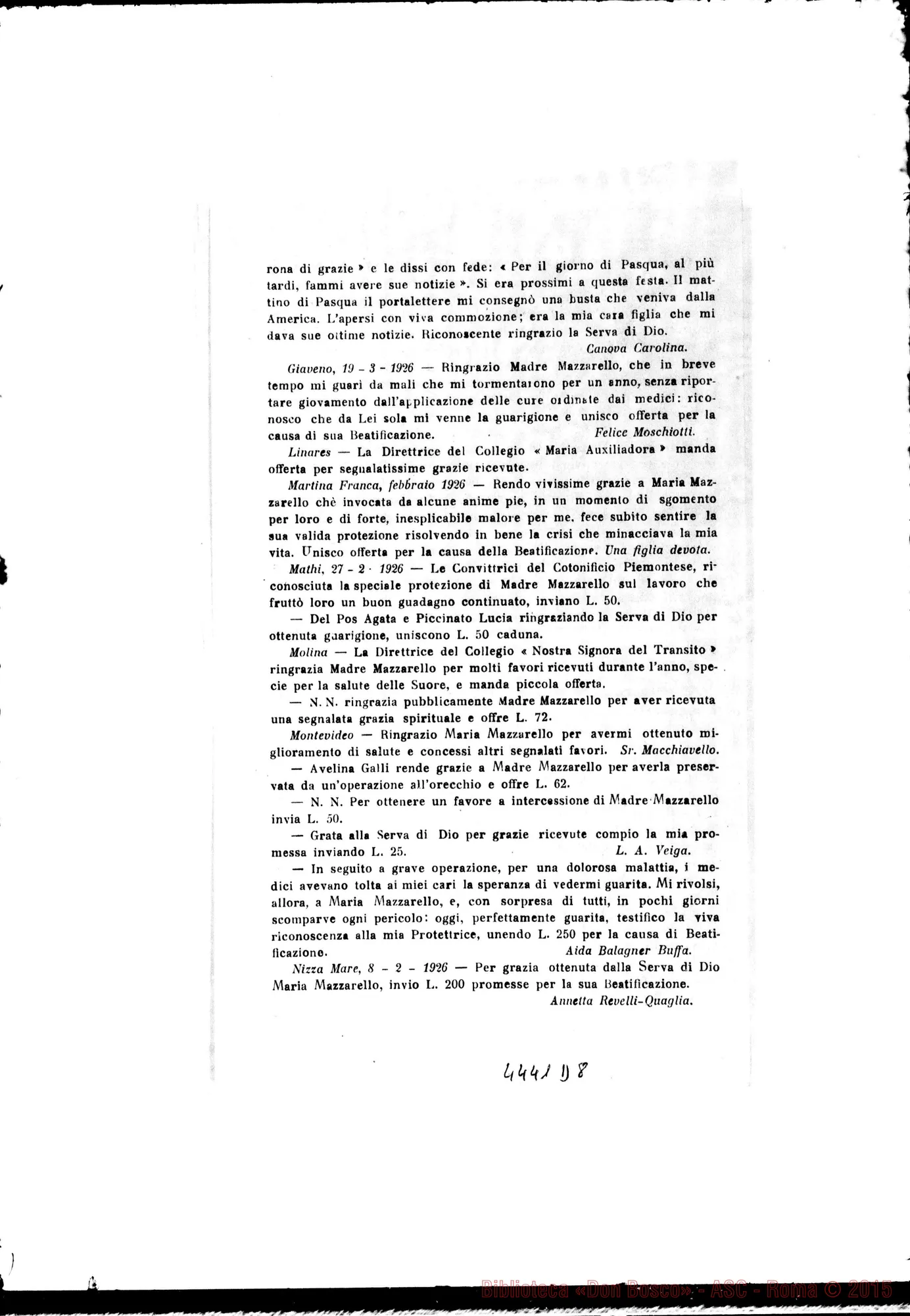 Fotogramma D 8