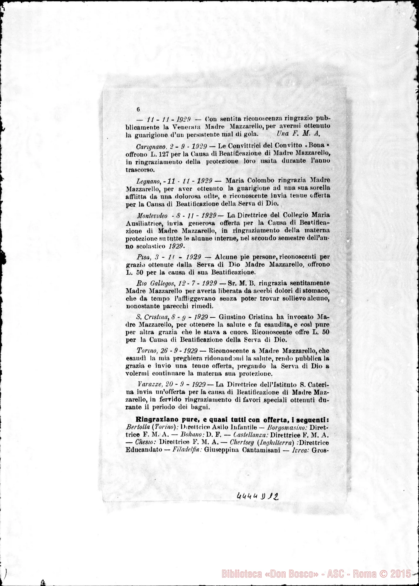 Fotogramma D 12