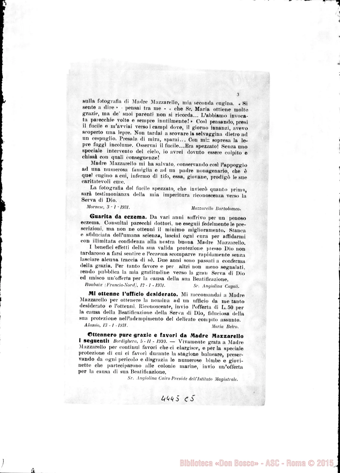 Fotogramma C 5