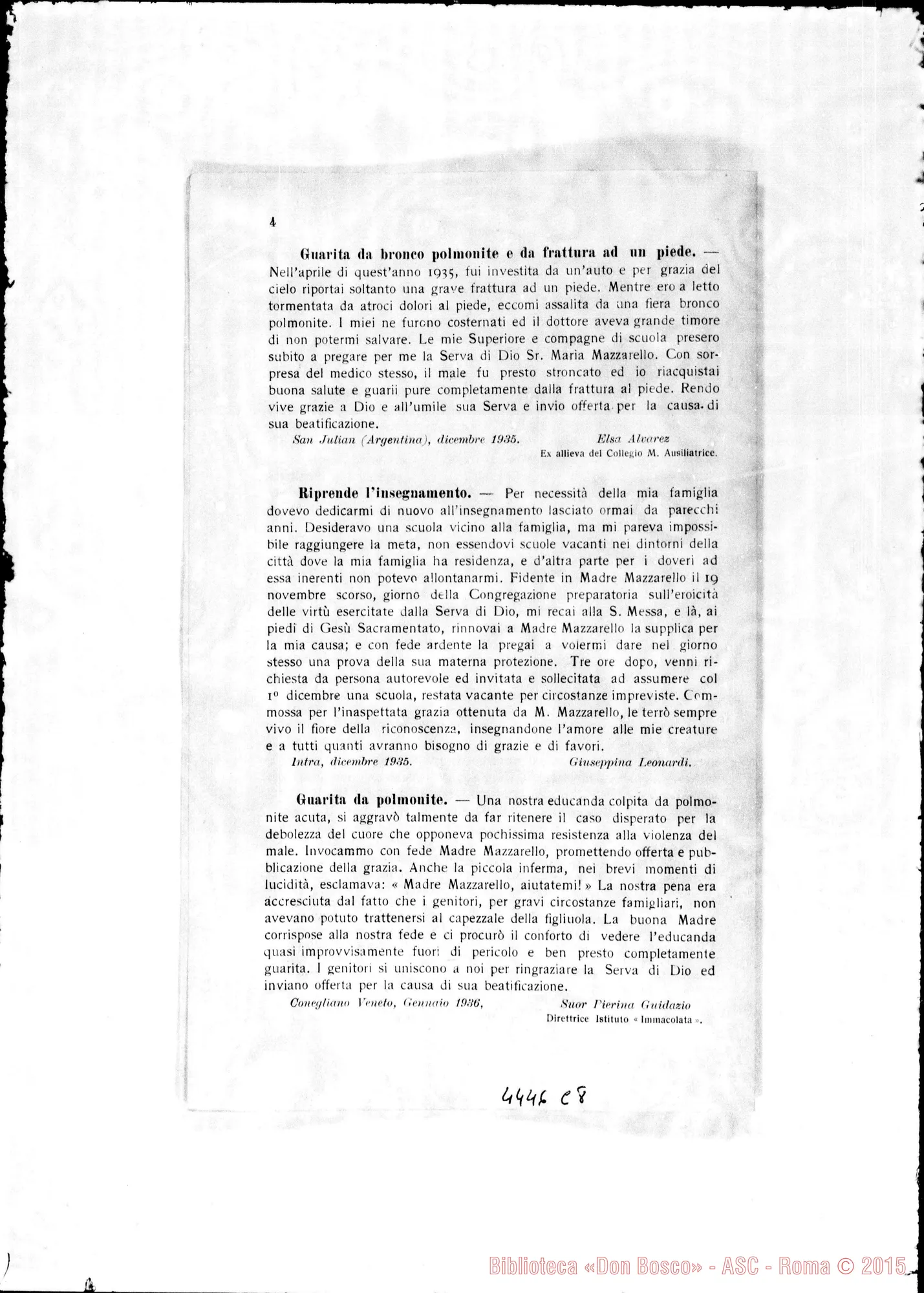 Fotogramma C 8