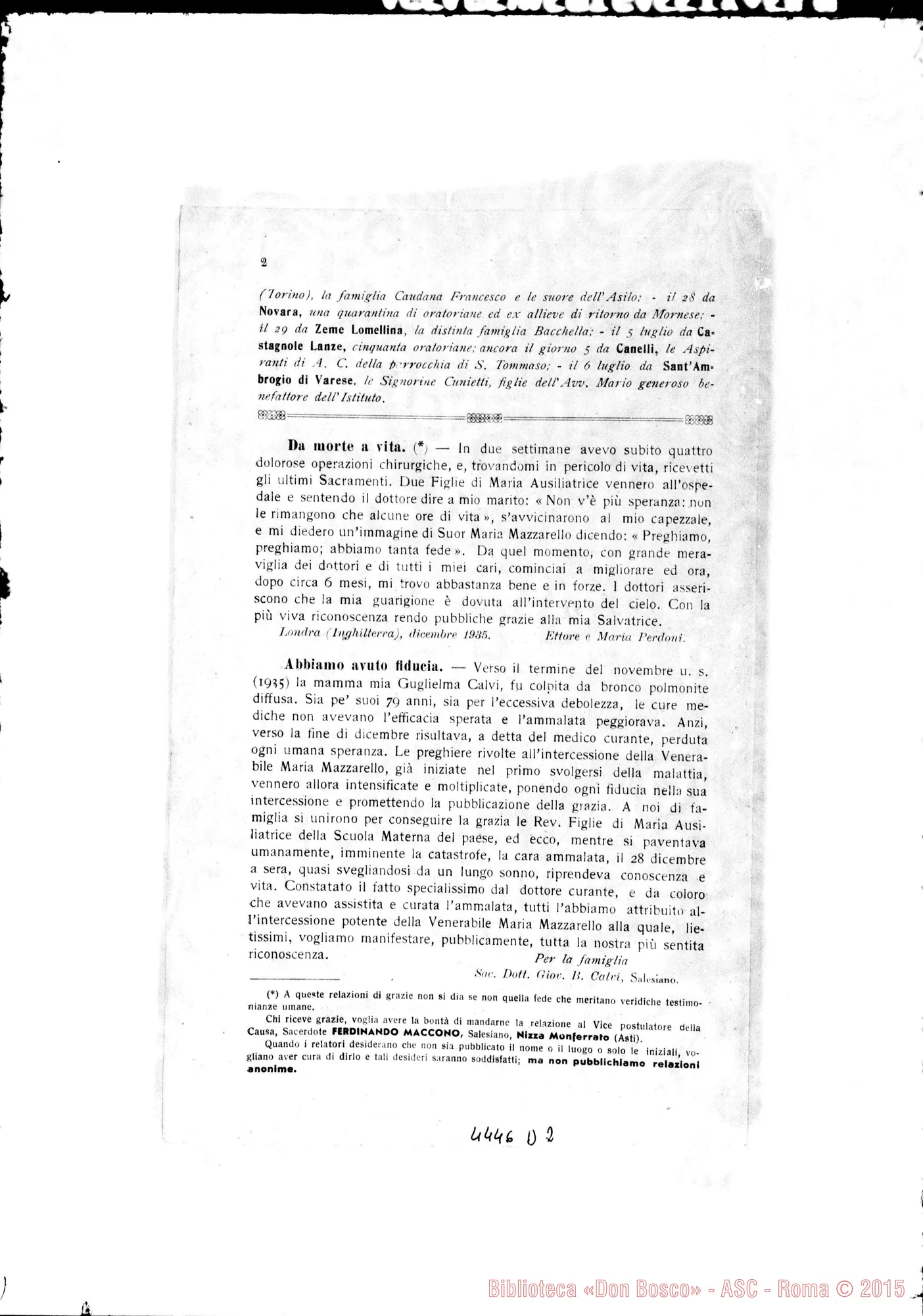 Fotogramma D 2