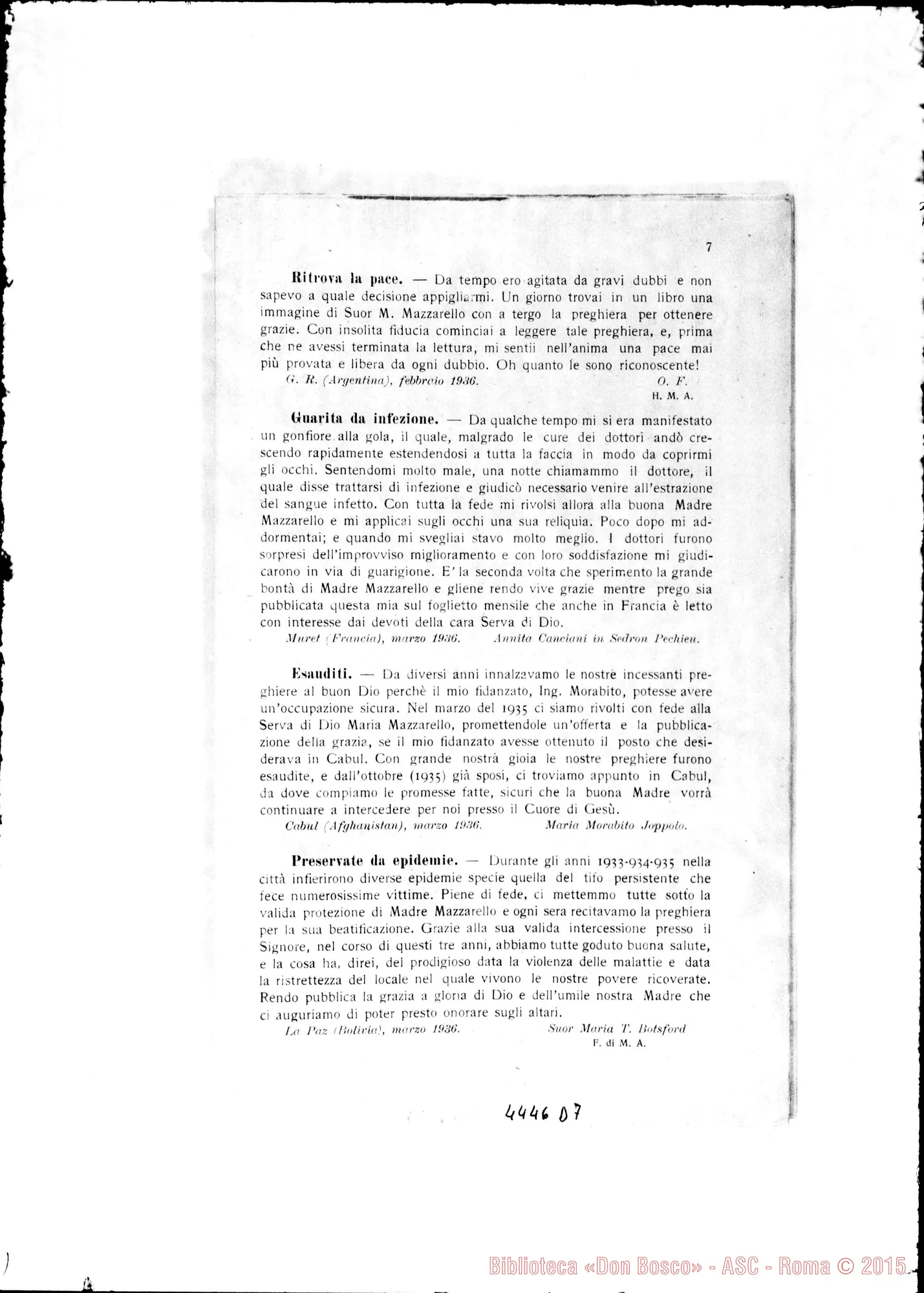 Fotogramma D 7