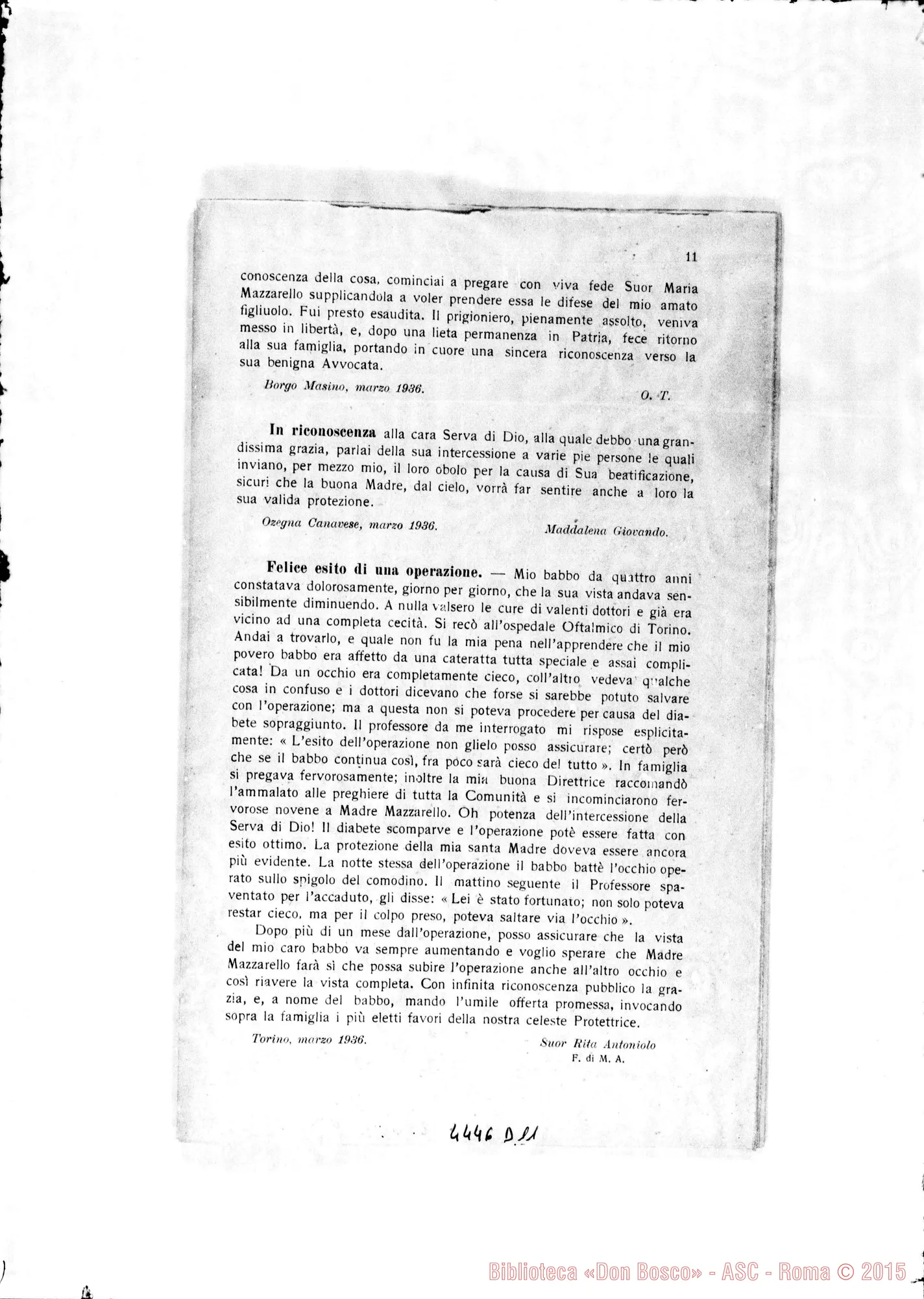 Fotogramma D 11