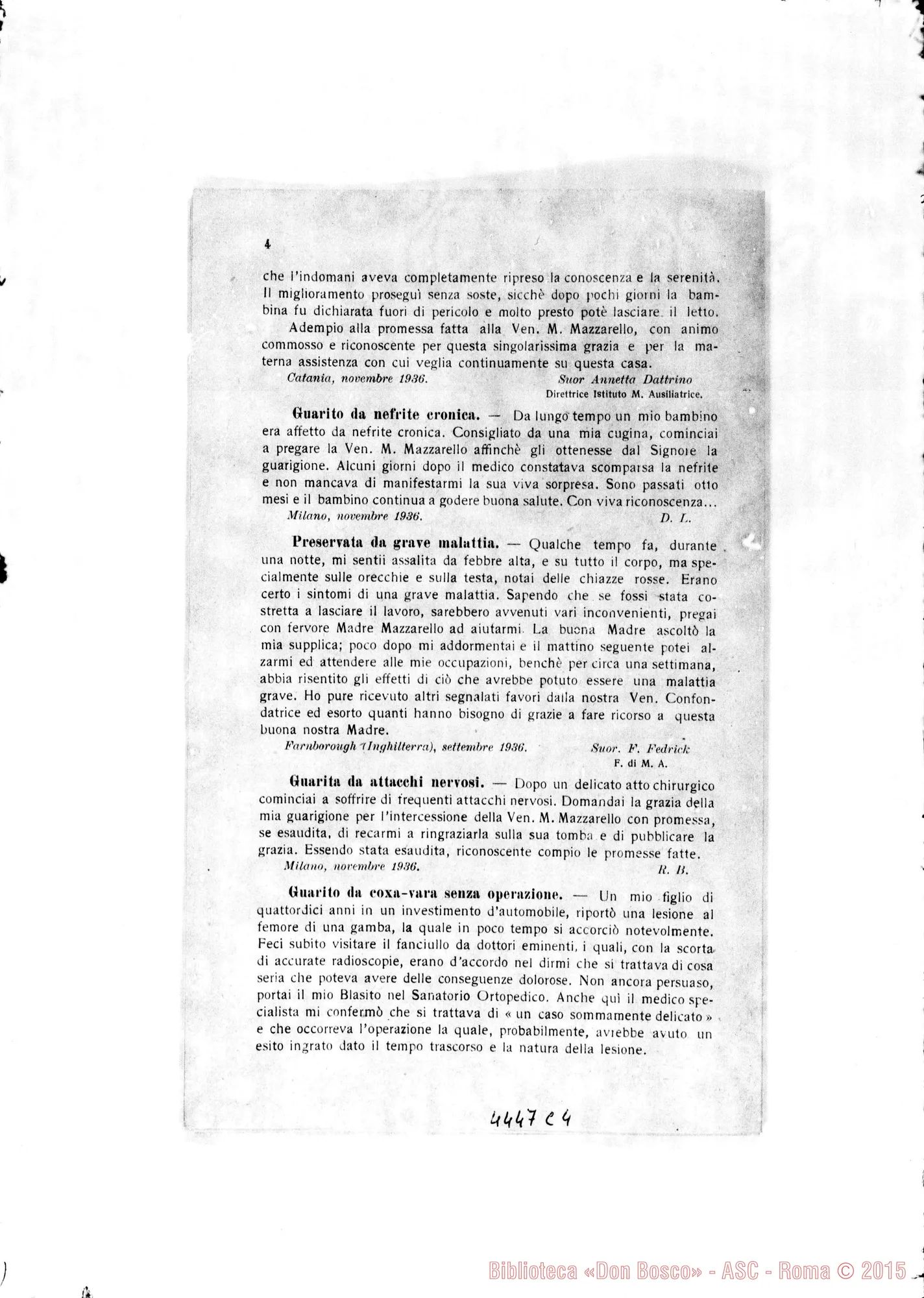 Fotogramma C 4