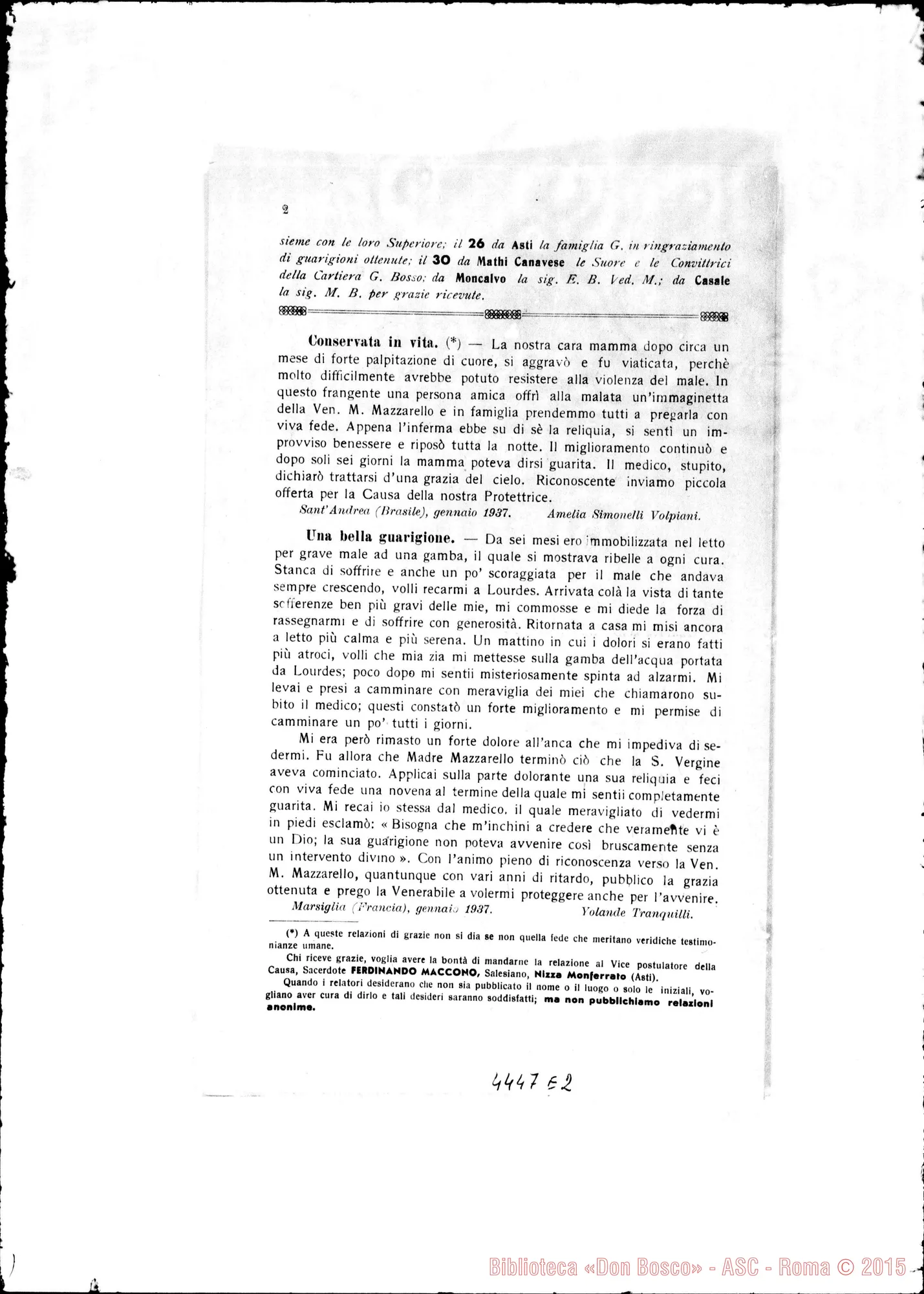 Fotogramma E 2