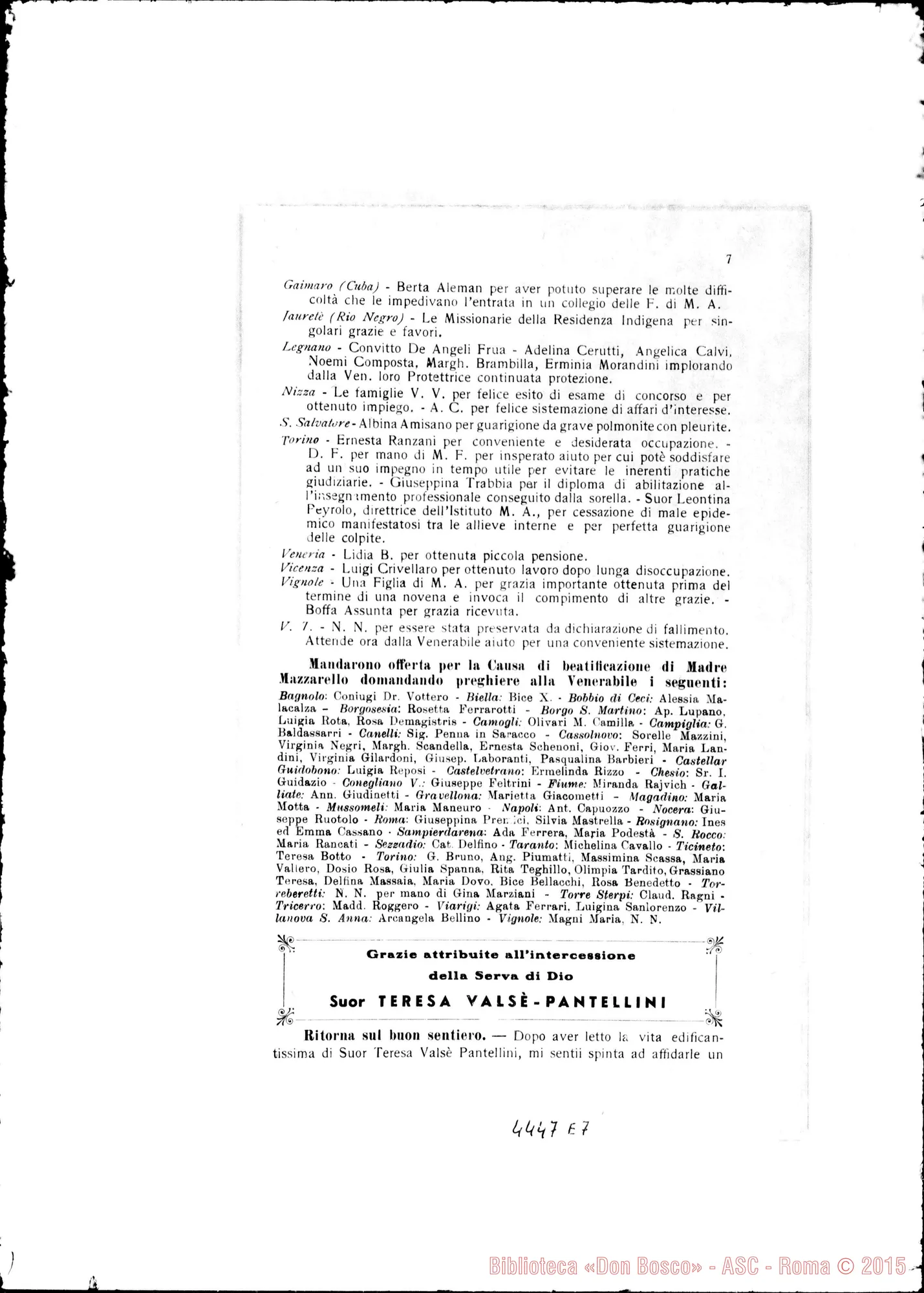 Fotogramma E 7