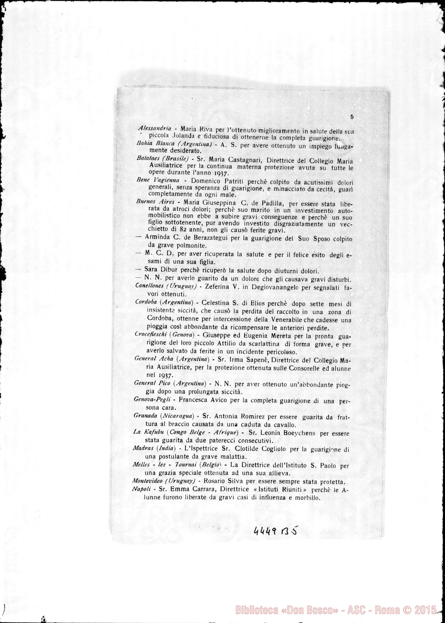 Fotogramma B 5