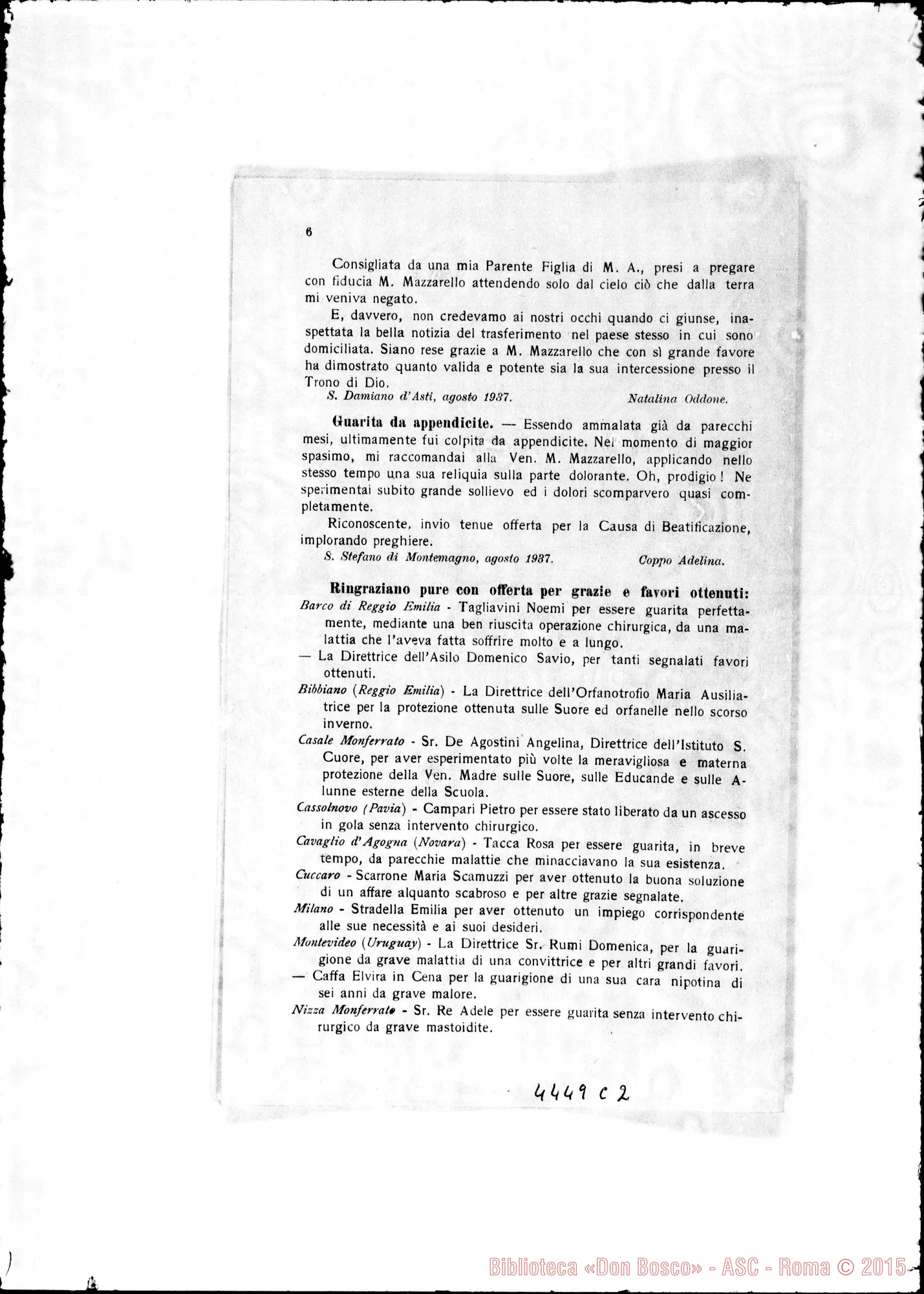 Fotogramma C 2