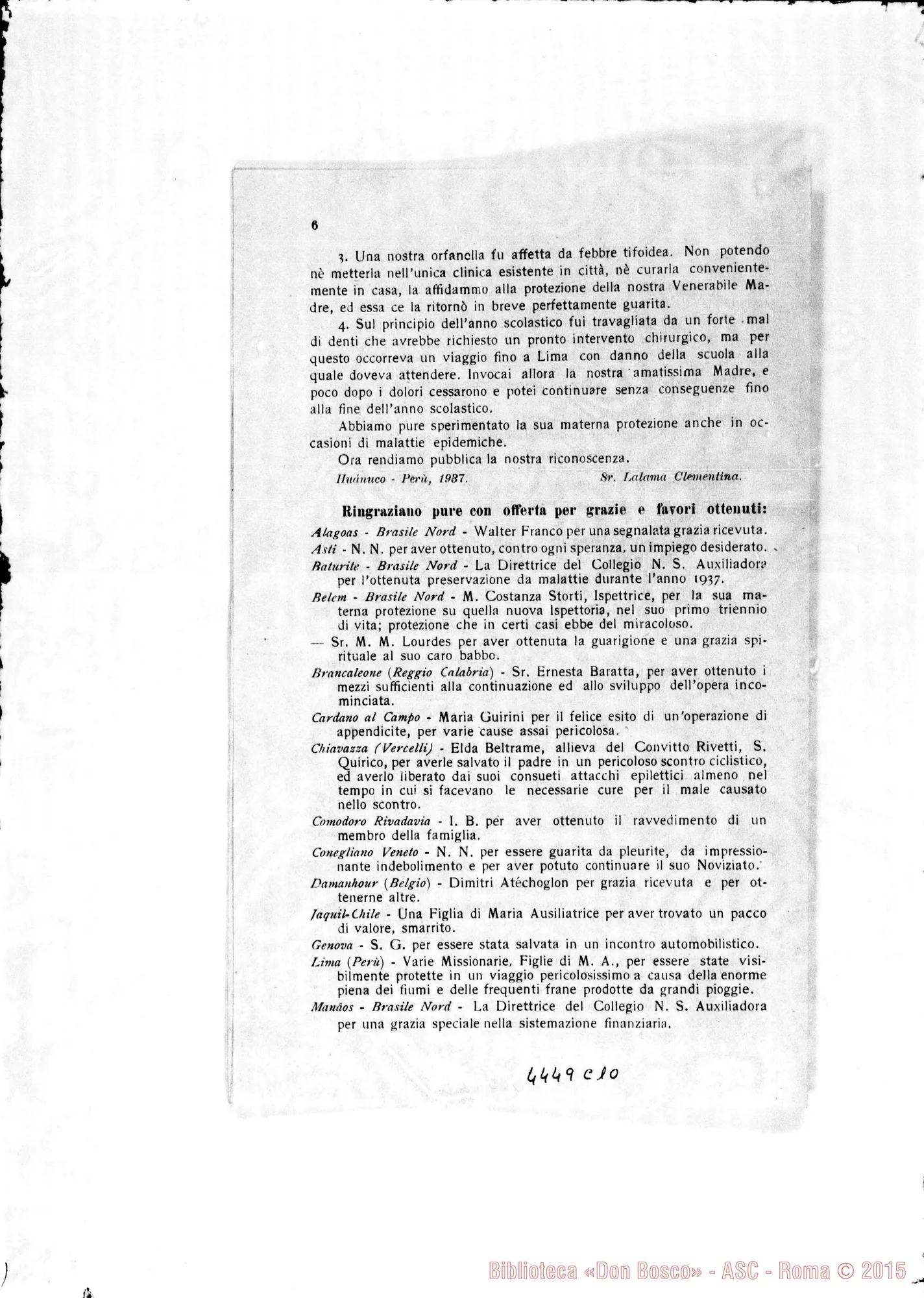 Fotogramma C 10