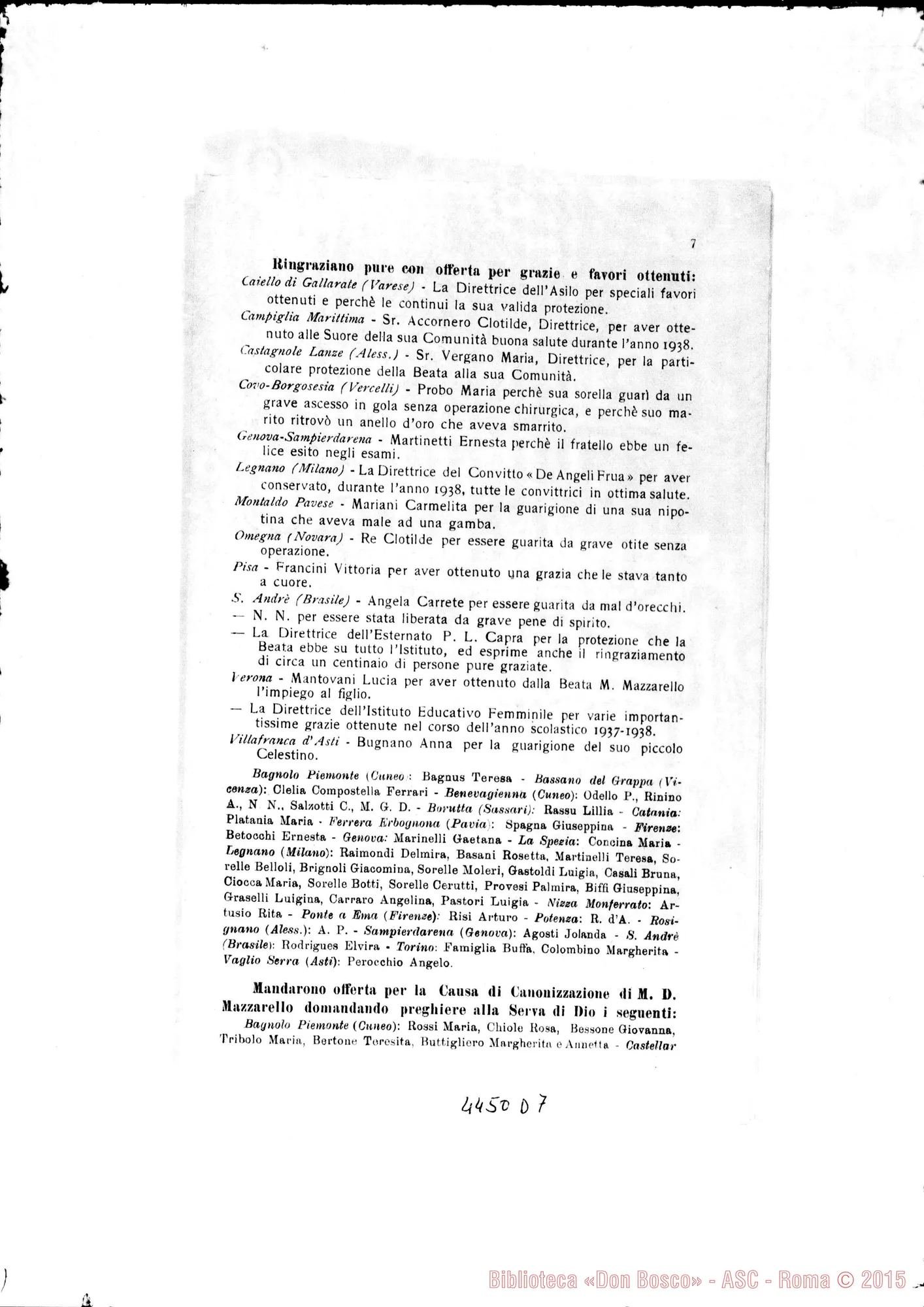 Fotogramma D 7