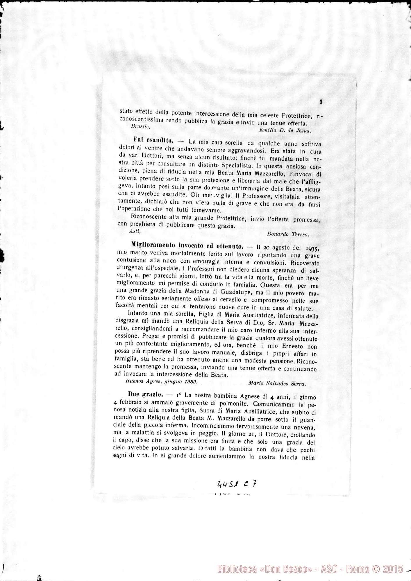Fotogramma C 7