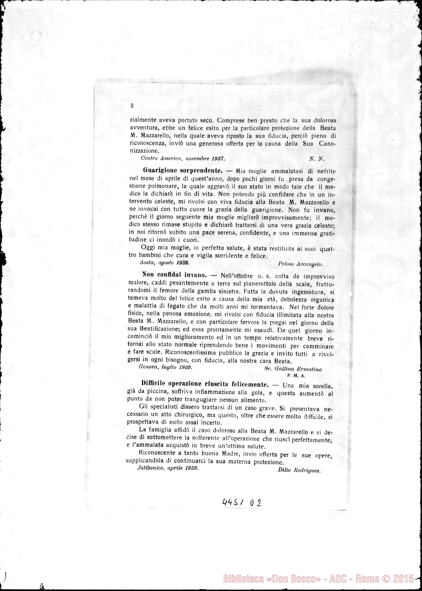 Fotogramma D 2