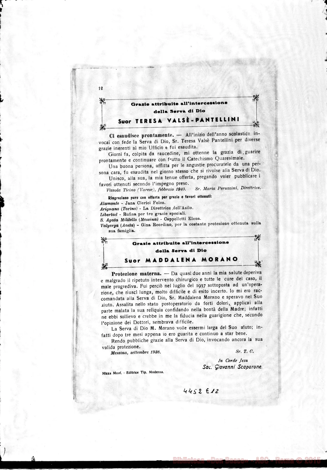 Fotogramma E 12