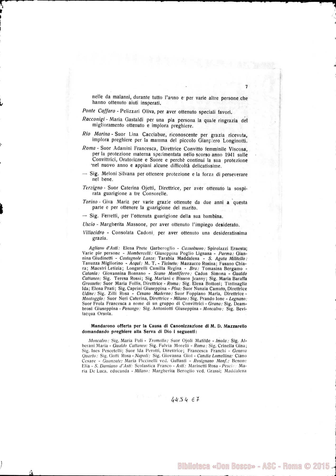 Fotogramma E 7