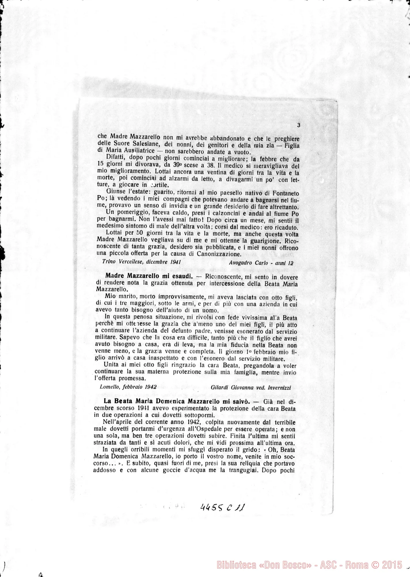 Fotogramma C 11