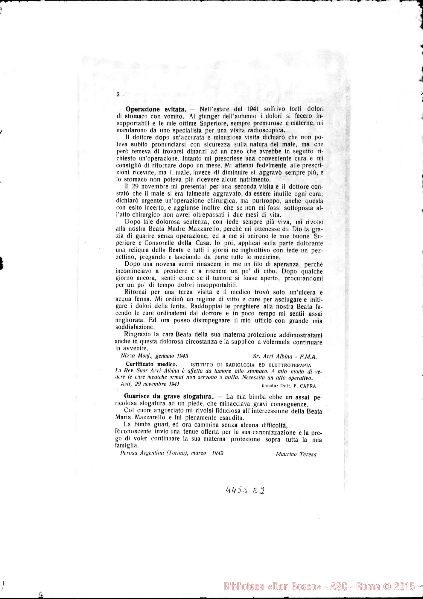 Fotogramma E 2