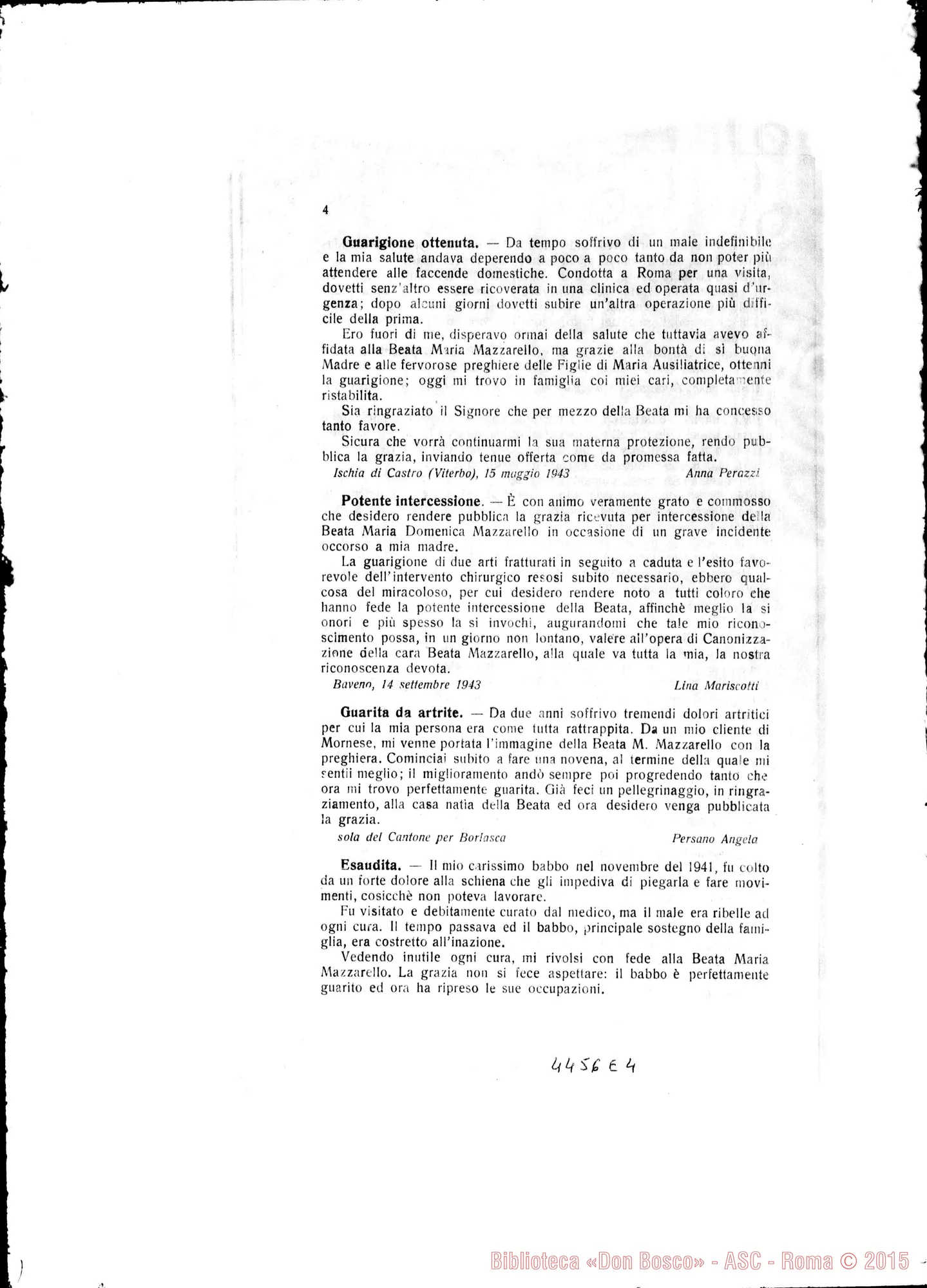 Fotogramma E 4