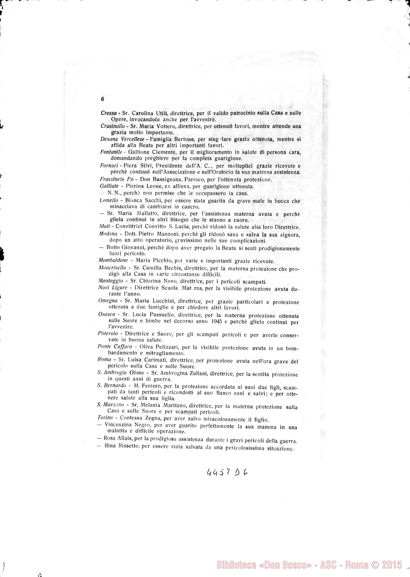 Fotogramma D 6