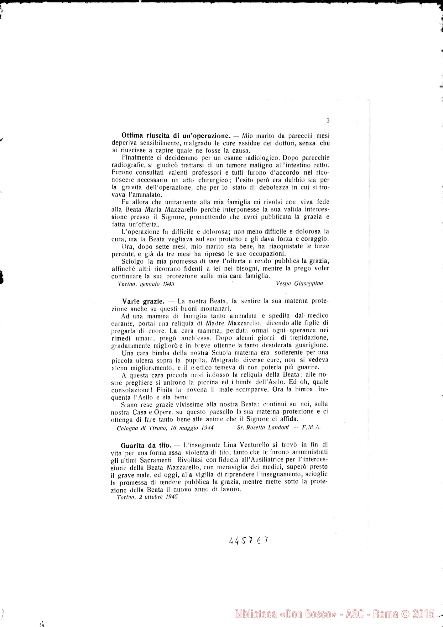 Fotogramma E 7