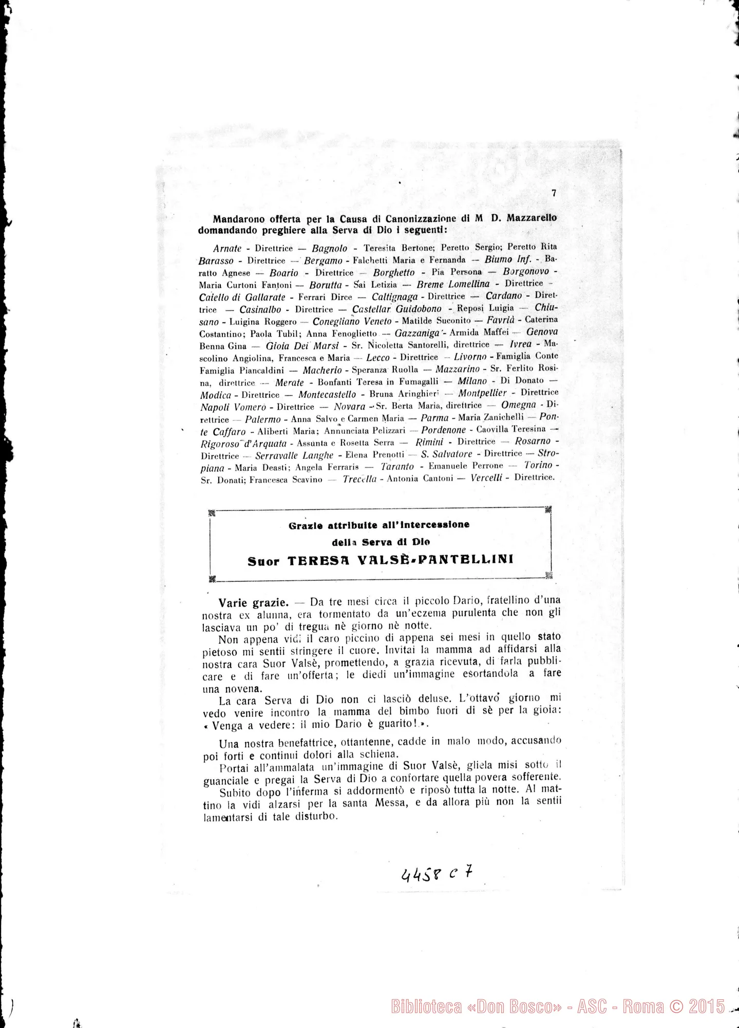 Fotogramma C 7