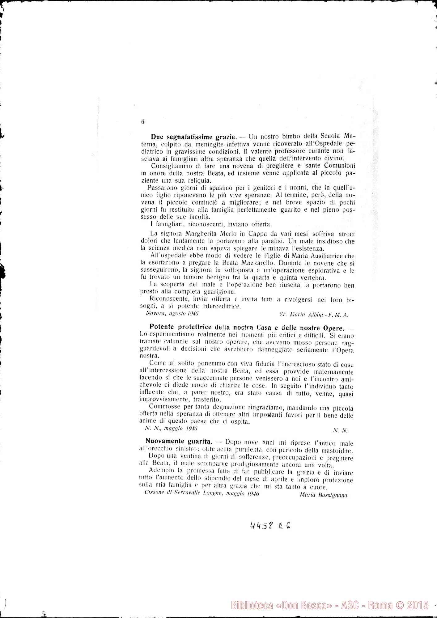 Fotogramma E 6