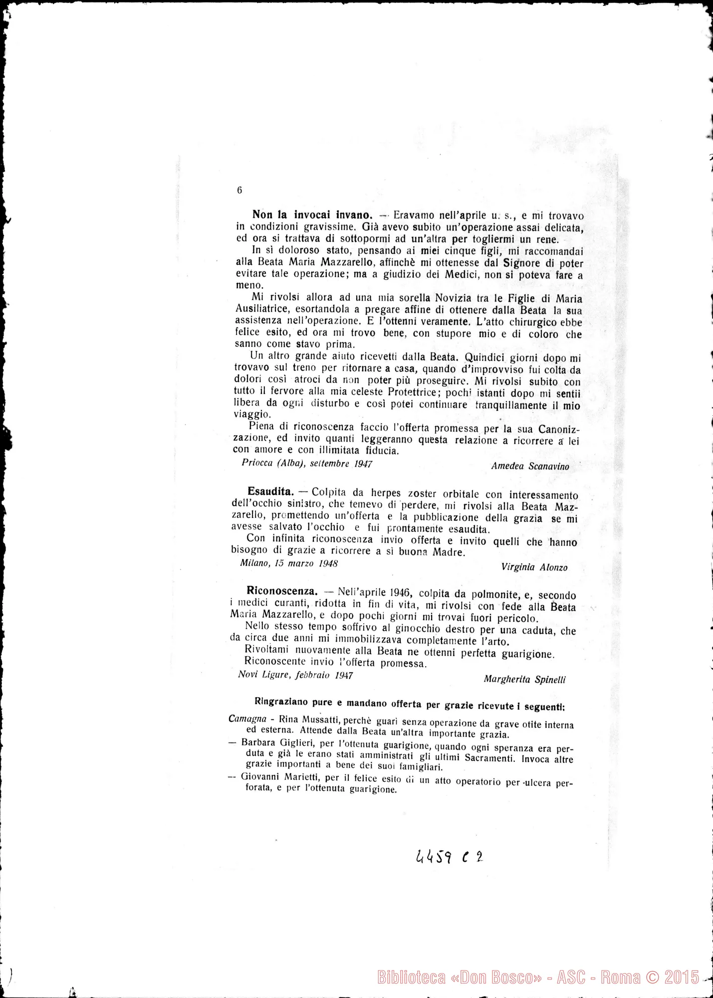 Fotogramma C 2